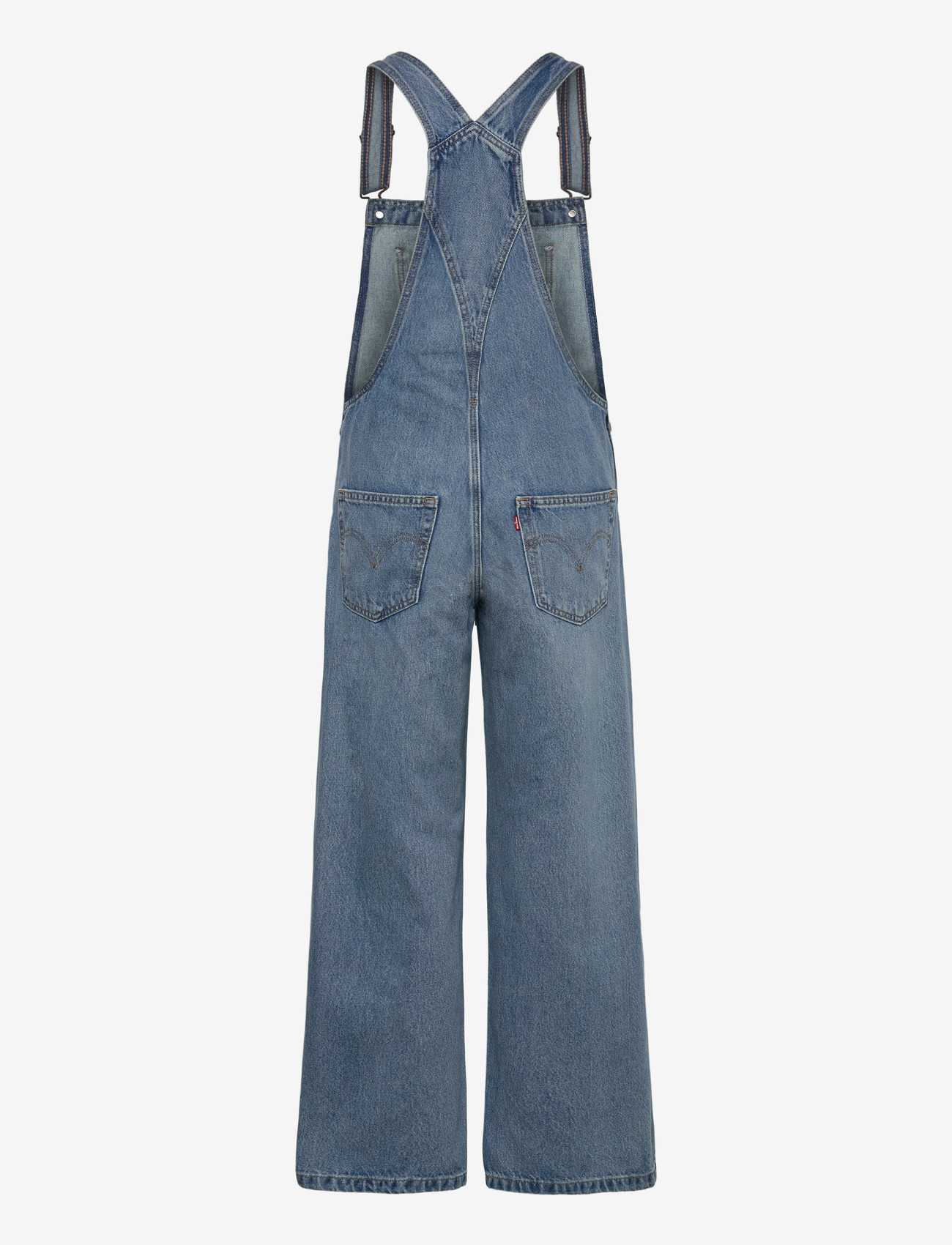 Levi's® - FL BAGGY OVERALL NOT THE SAME - jumpsuits - med indigo - worn in - 2