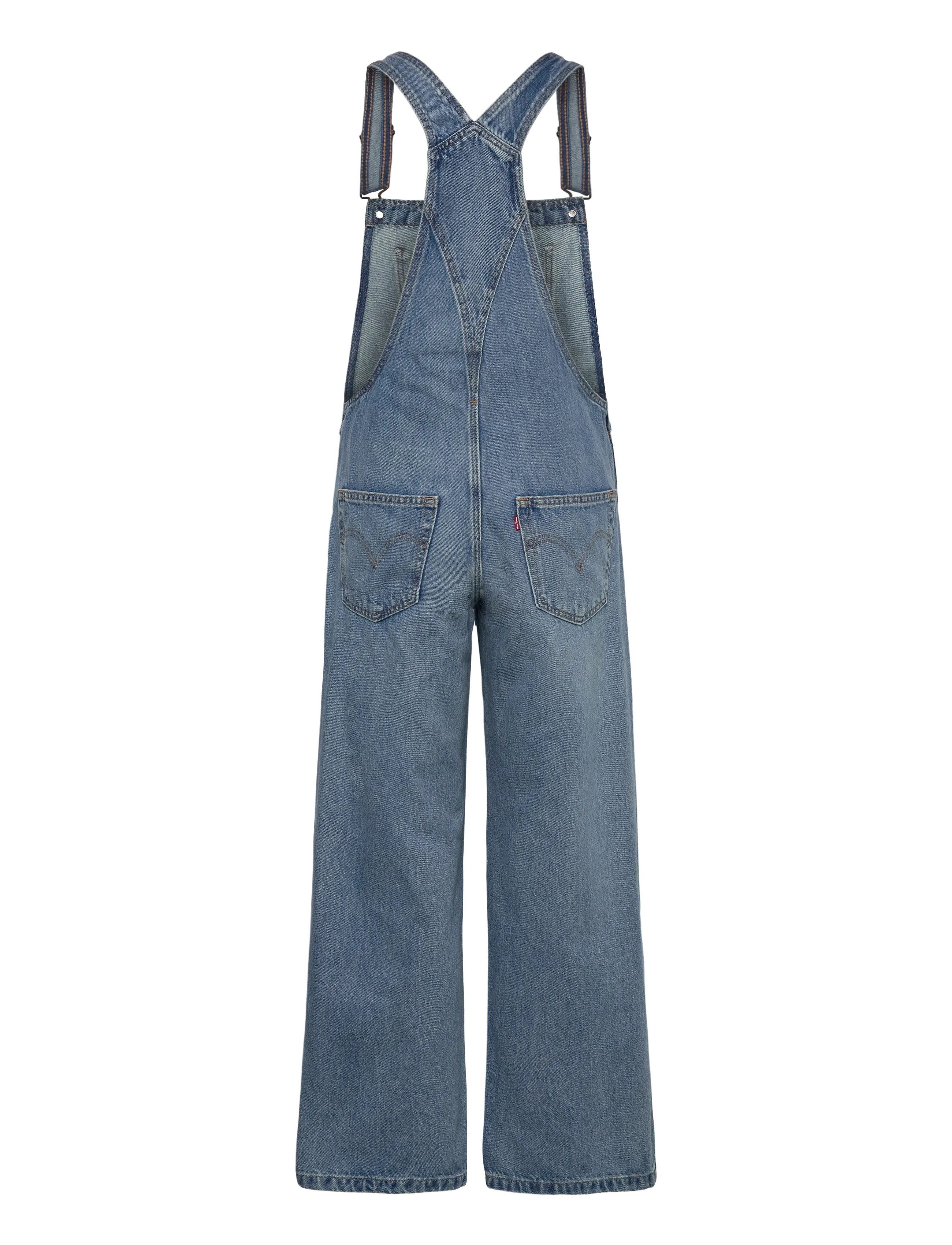Levi's® - FL BAGGY OVERALL NOT THE SAME - jumpsuits - med indigo - worn in - 2