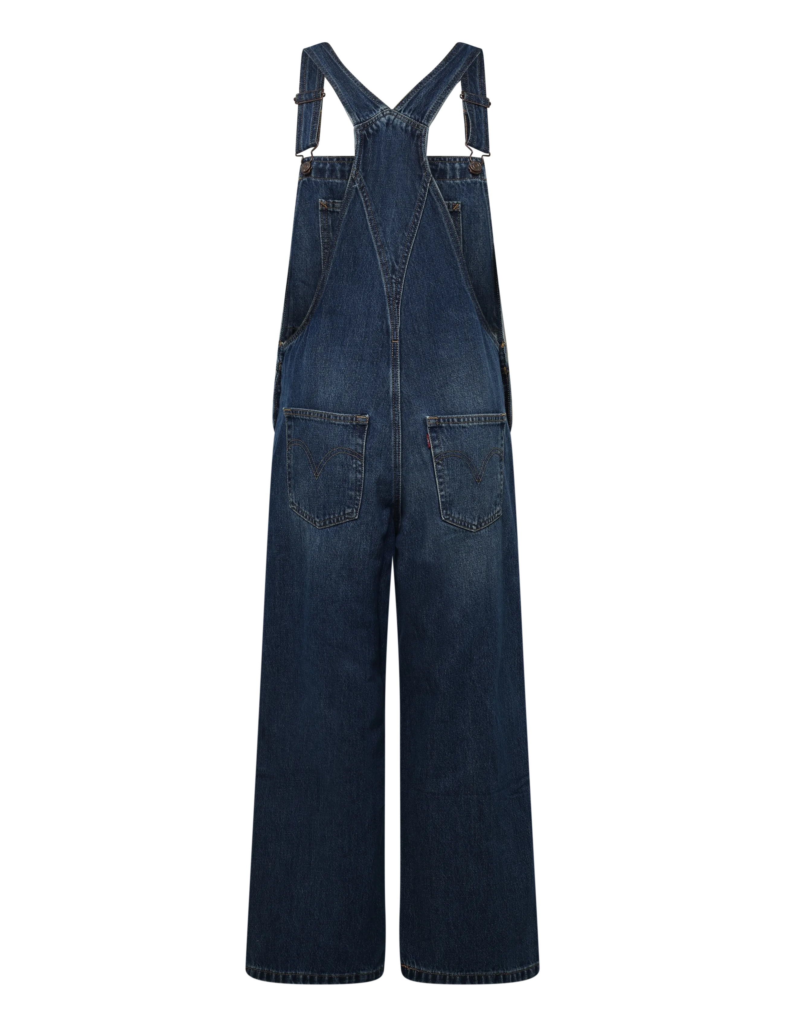 Levi's® - FL BAGGY OVERALL GO UPSTAIRS - dark indigo - worn in - 1