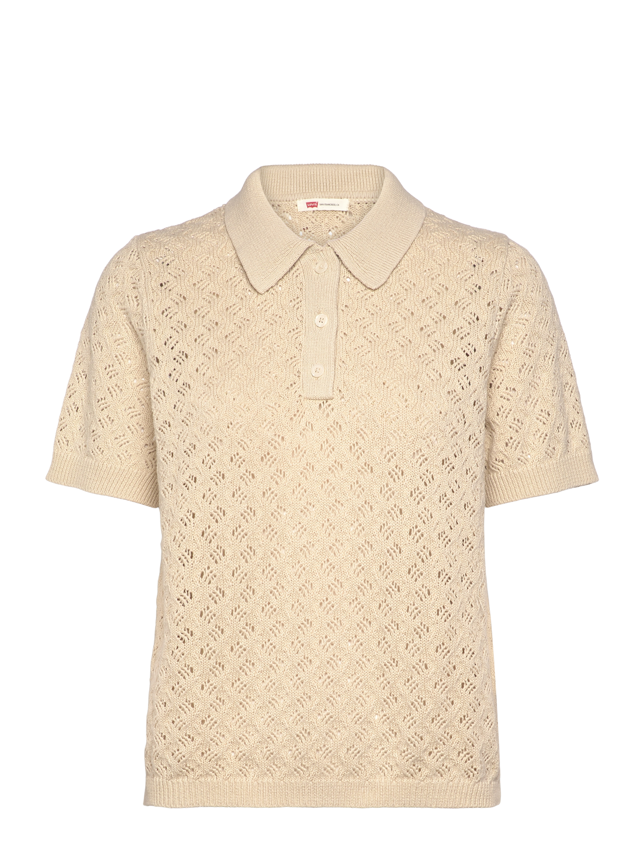 Levi's® - LAVENDER POINTELLE POLO OATMEA - neutrals - 1
