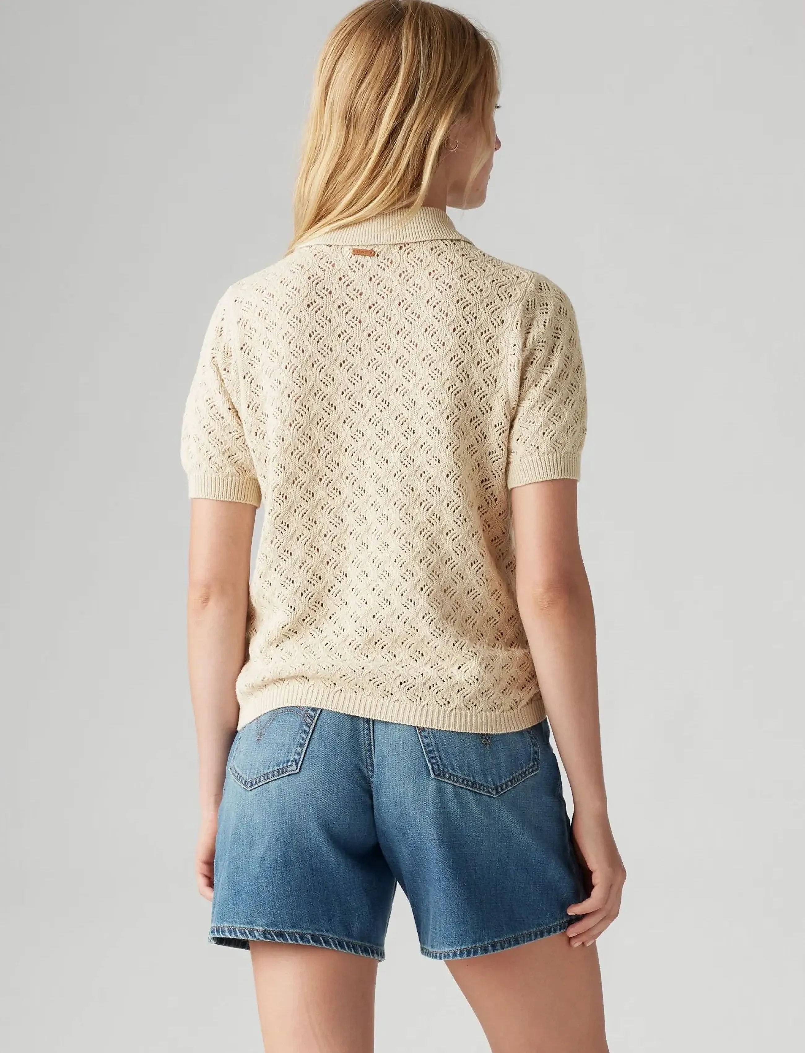 Levi's® - LAVENDER POINTELLE POLO OATMEA - neutrals - 3