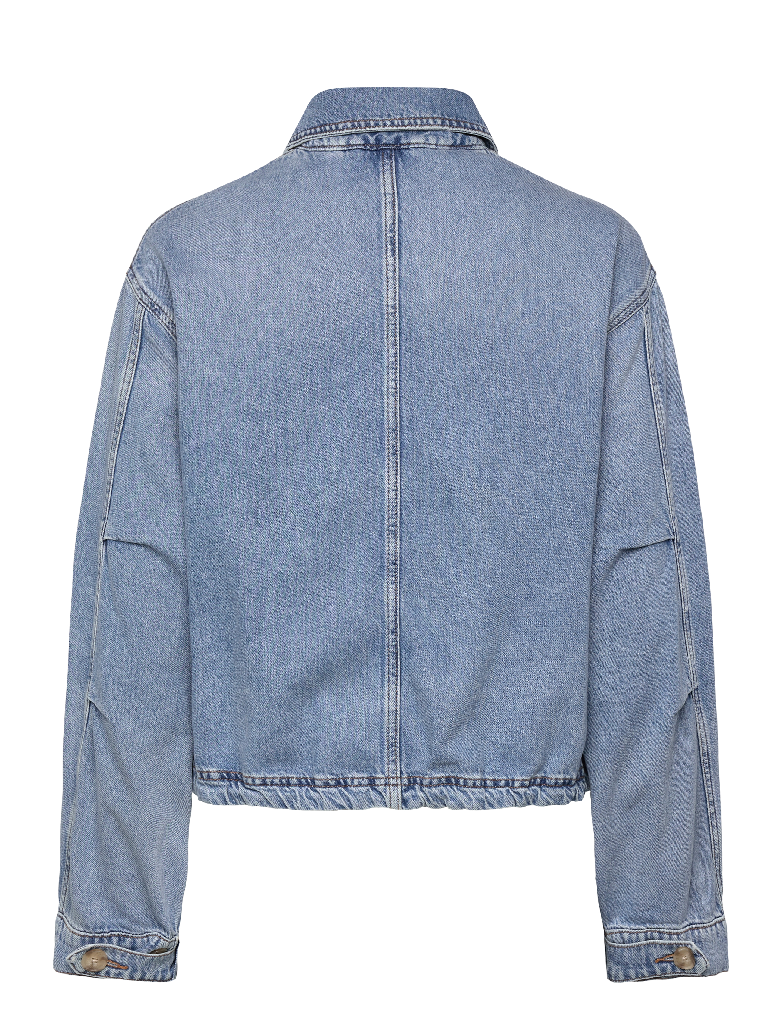 Levi's® - JANIS UTILITY JACKET GOOD COUN - light indigo - worn in - 2
