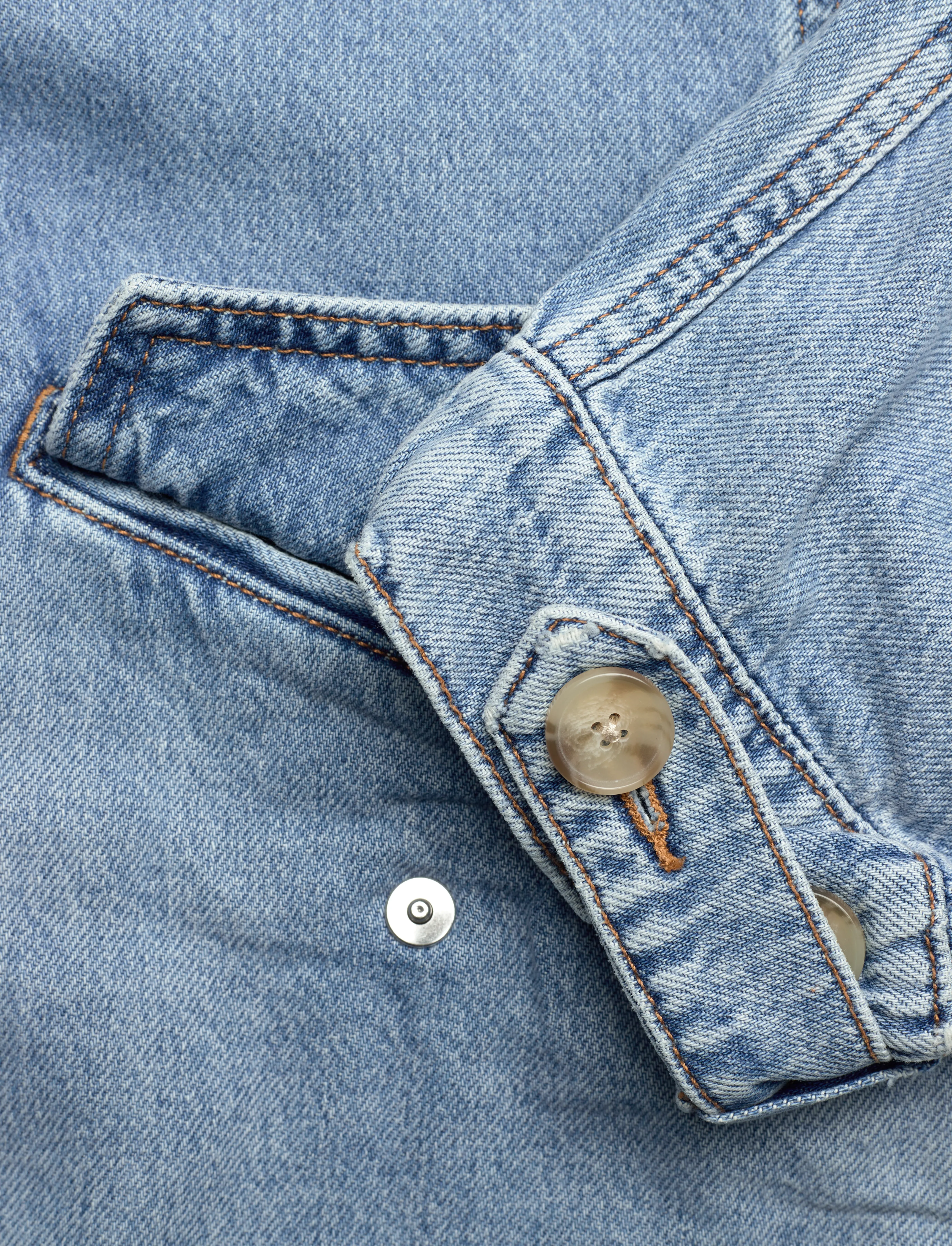 Levi's® - JANIS UTILITY JACKET GOOD COUN - light indigo - worn in - 5