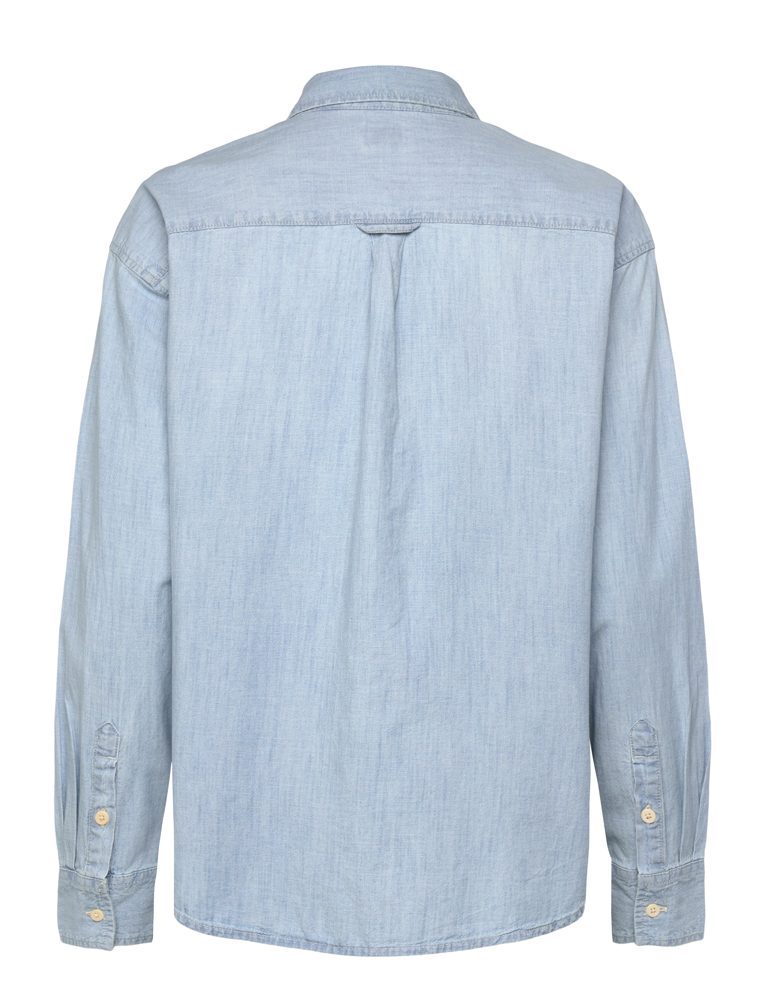 Levi's® - HARLIE BOYFRIEND SHIRT WHERE I - light indigo - worn in - 2