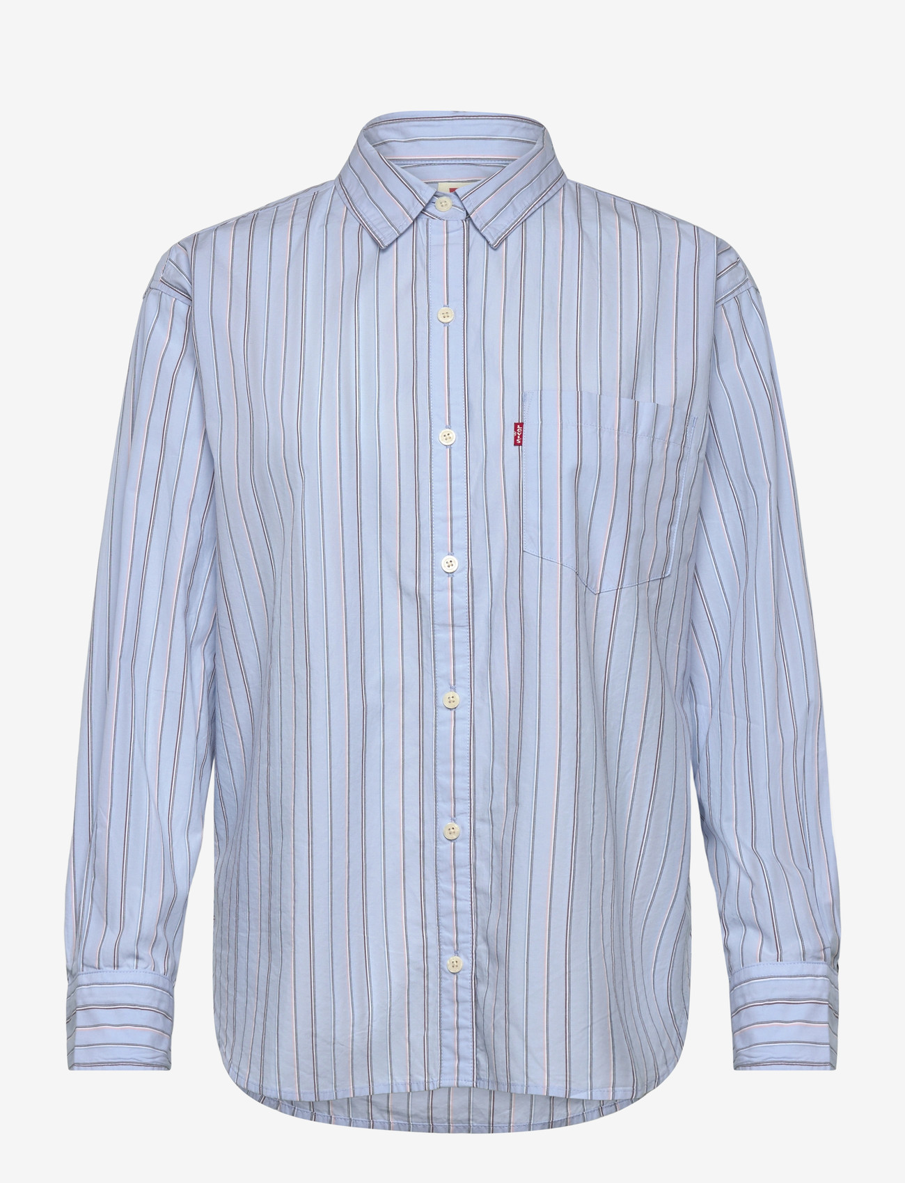 Levi's® - HARLIE BOYFRIEND SHIRT AMARI S - långärmade skjortor - blues - 1