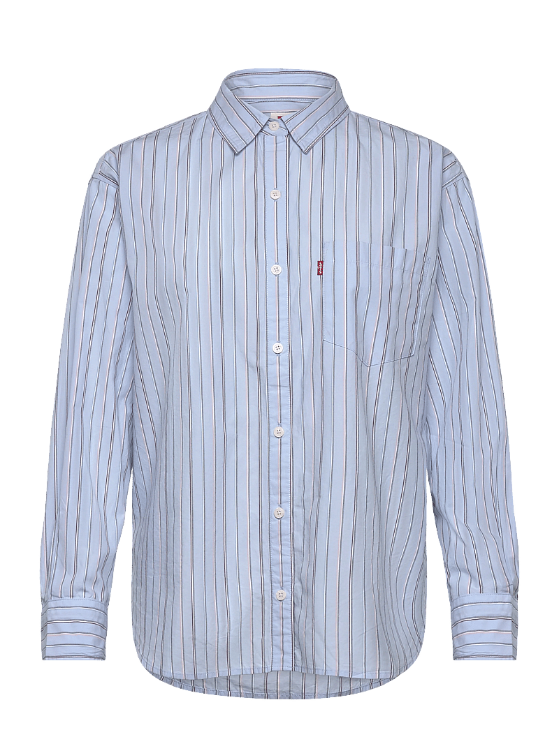 Levi's® - HARLIE BOYFRIEND SHIRT AMARI S - långärmade skjortor - blues - 1