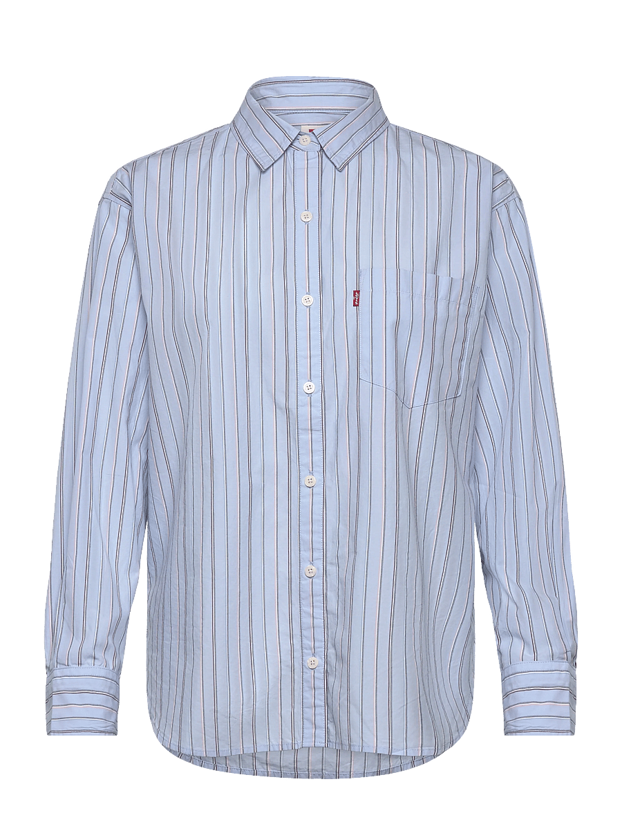 Levi's® - HARLIE BOYFRIEND SHIRT AMARI S - chemises à manches longues - blues - 1