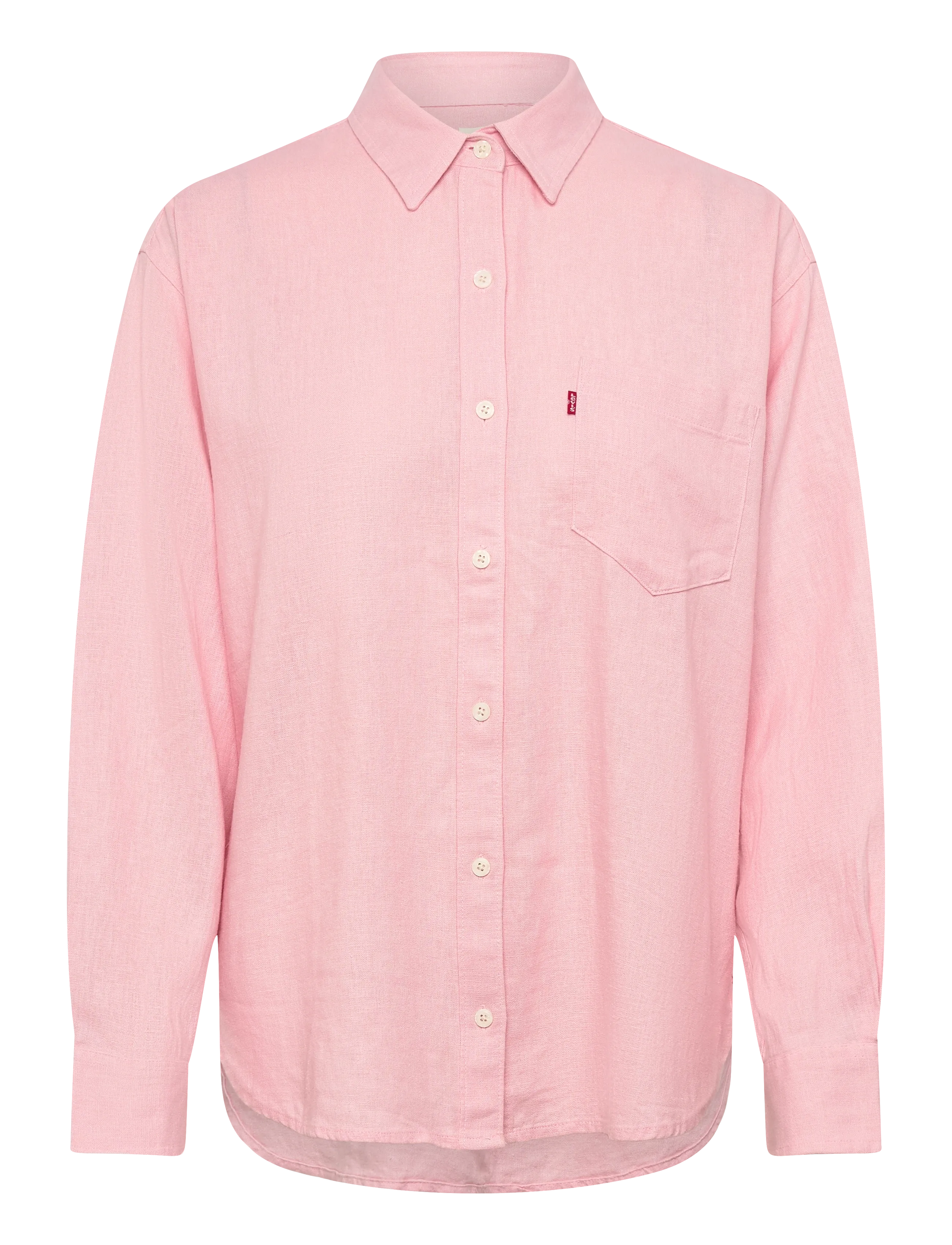 Levi's® HARLIE BOYFRIEND SHIRT CORAL B - Tøj - PINKS / coral