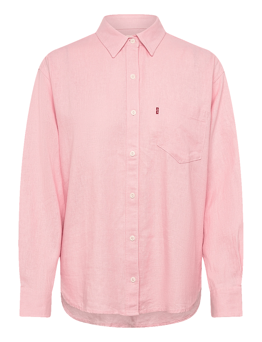 Levi's® - HARLIE BOYFRIEND SHIRT CORAL B - leinenhemden - pinks - 1