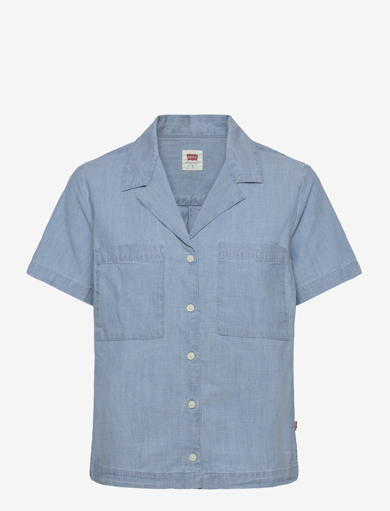 Levi's® - SONNY CAMP SHIRT MED INDIGO - FLAT FINISH - kortærmede skjorter - med indigo - flat finish - 1