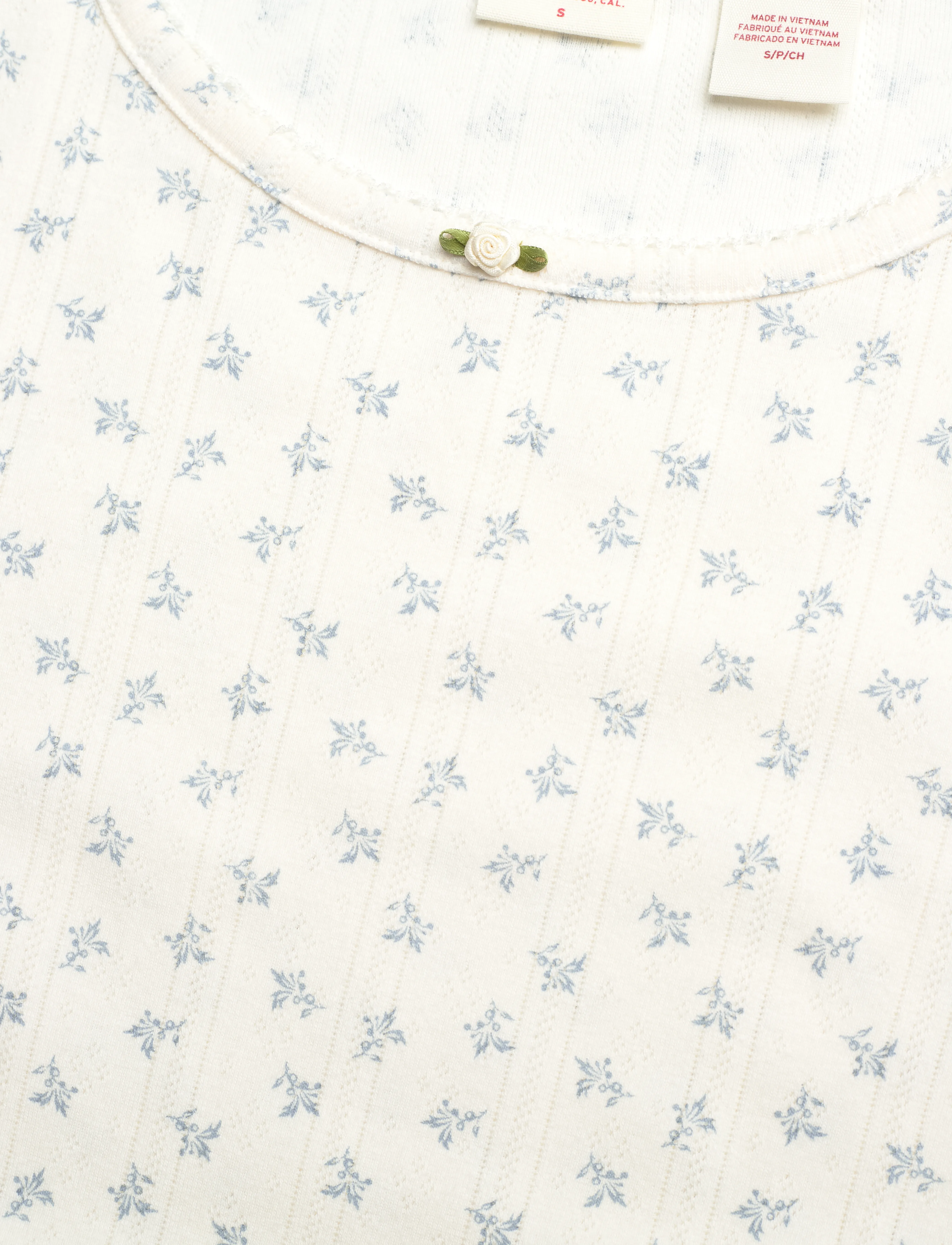 Levi's® - DRY GOODS POINTELLE TEE ARLO F - blues - 4
