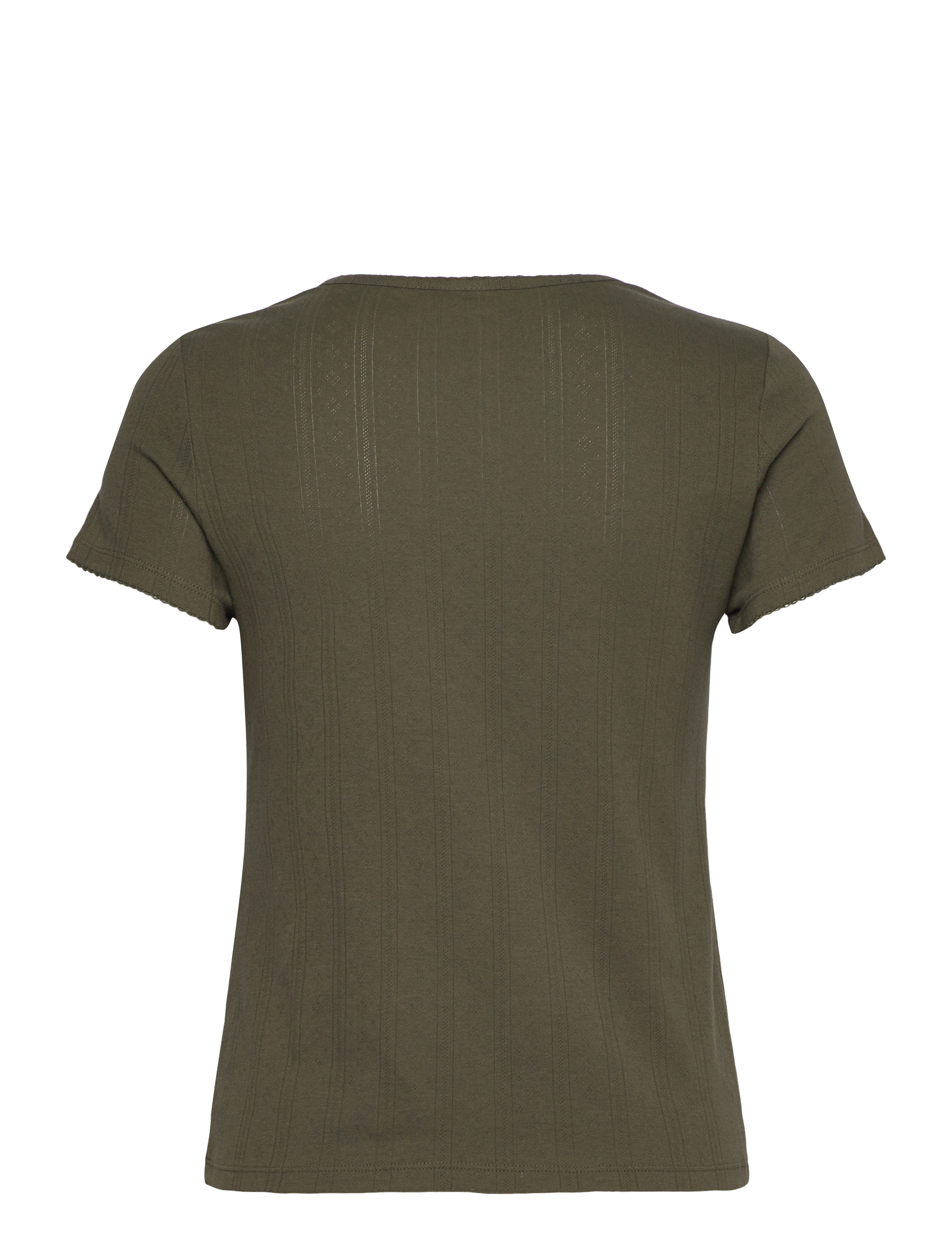 Levi's® - DRY GOODS POINTELLE TEE OLIVE - greens - 2