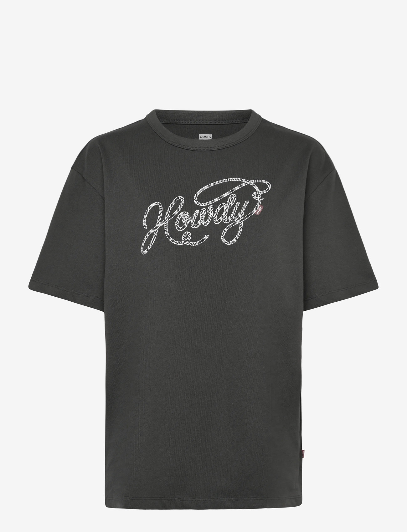 Levi's® - GR TABOR TEE HOWDY SCRIPT PIRA - t-shirts - blacks - 1