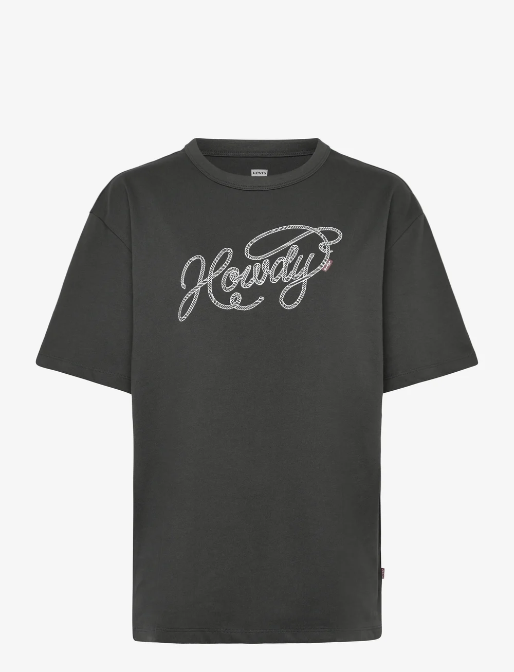 Levi's® - GR TABOR TEE HOWDY SCRIPT PIRA - t-shirts - blacks - 1