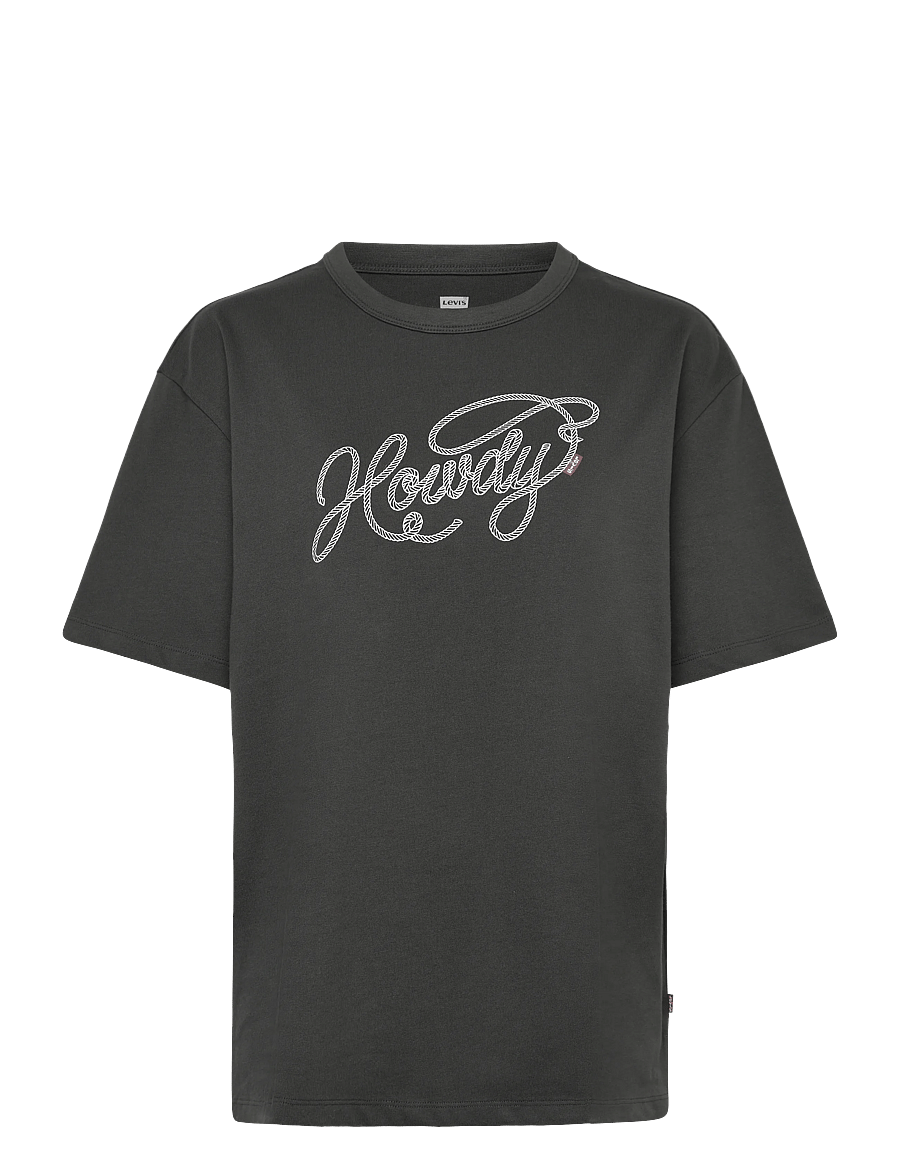 Levi's® - GR TABOR TEE HOWDY SCRIPT PIRA - t-shirts - blacks - 1