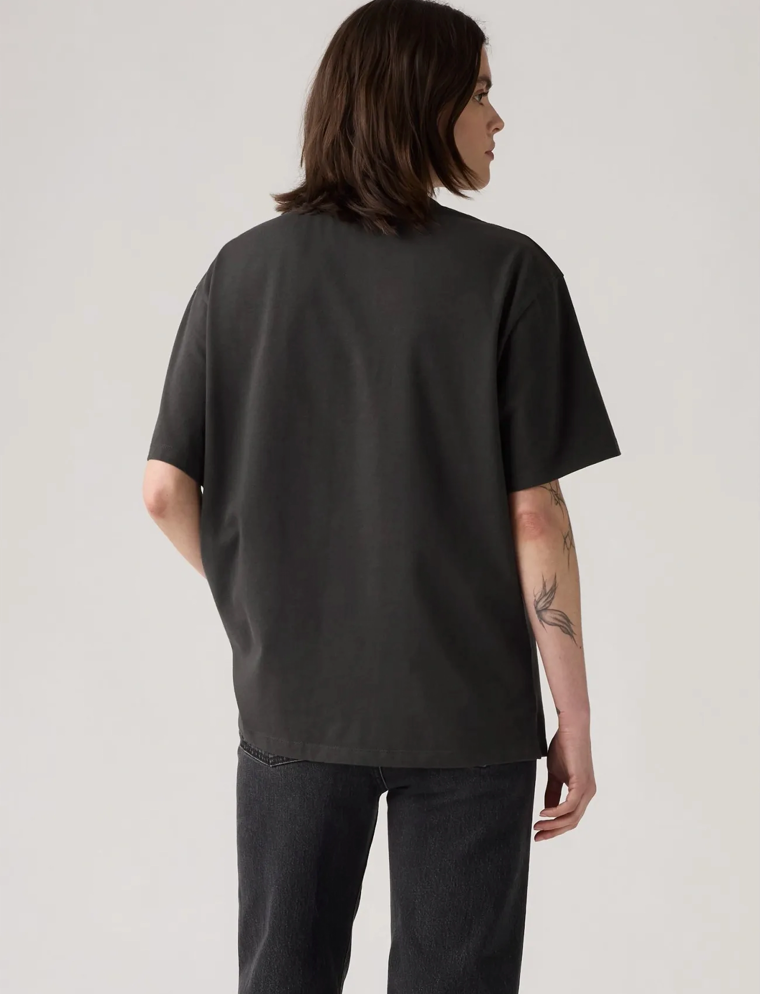 Levi's® - GR TABOR TEE HOWDY SCRIPT PIRA - t-shirty - blacks - 4