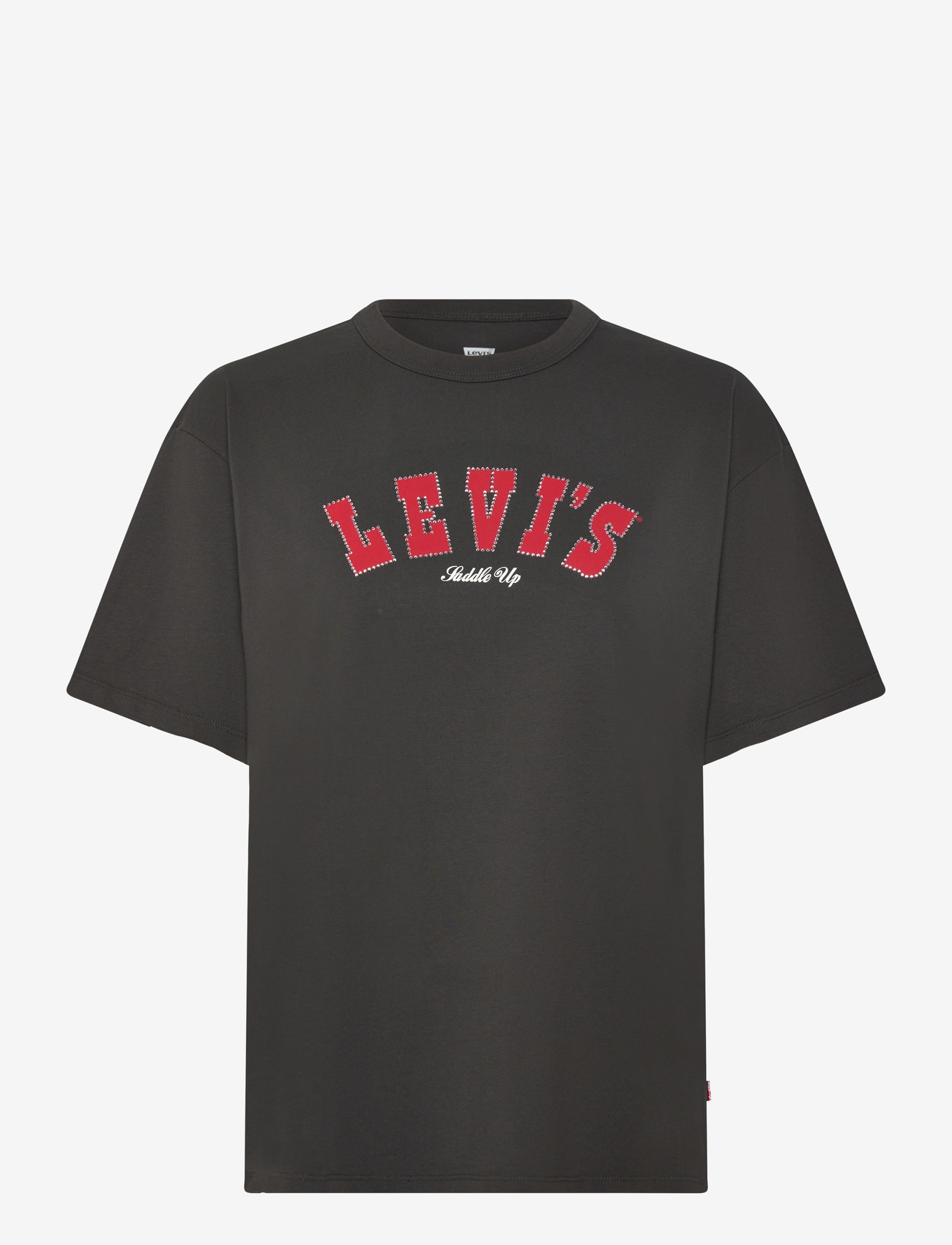 Levi's® - GR TABOR TEE RHINESTONE ARCHIV - t-shirts - blacks - 1