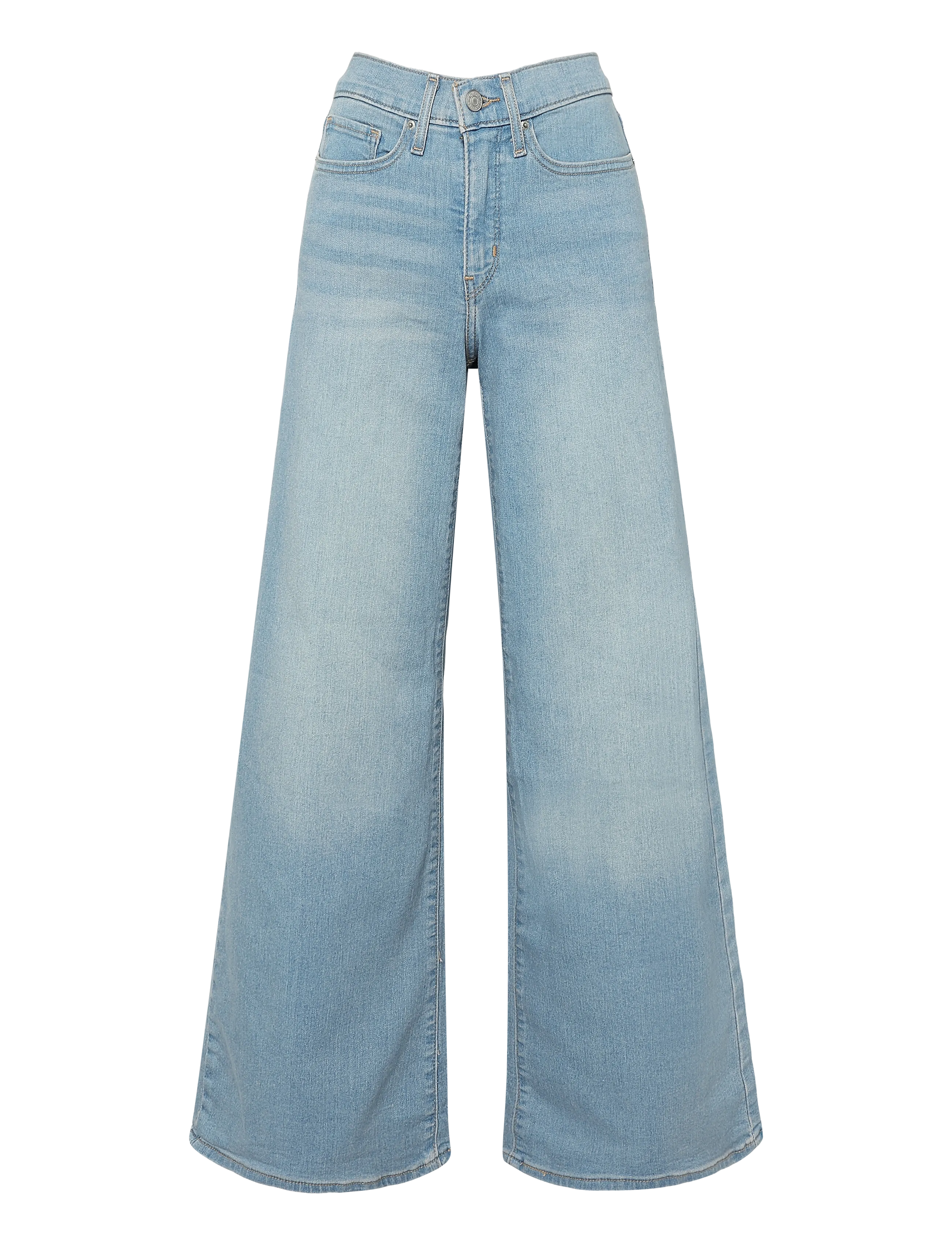 Levi's® - 318 SHAPING WIDE LEG TALL GLAS - vida jeans - light indigo - flat finis - 1