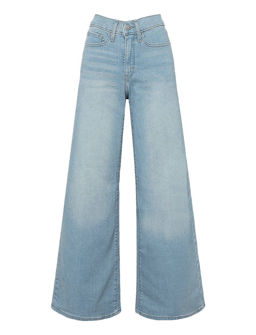 Levi's® - 318 SHAPING WIDE LEG TALL GLAS - vida jeans - light indigo - flat finis - 1