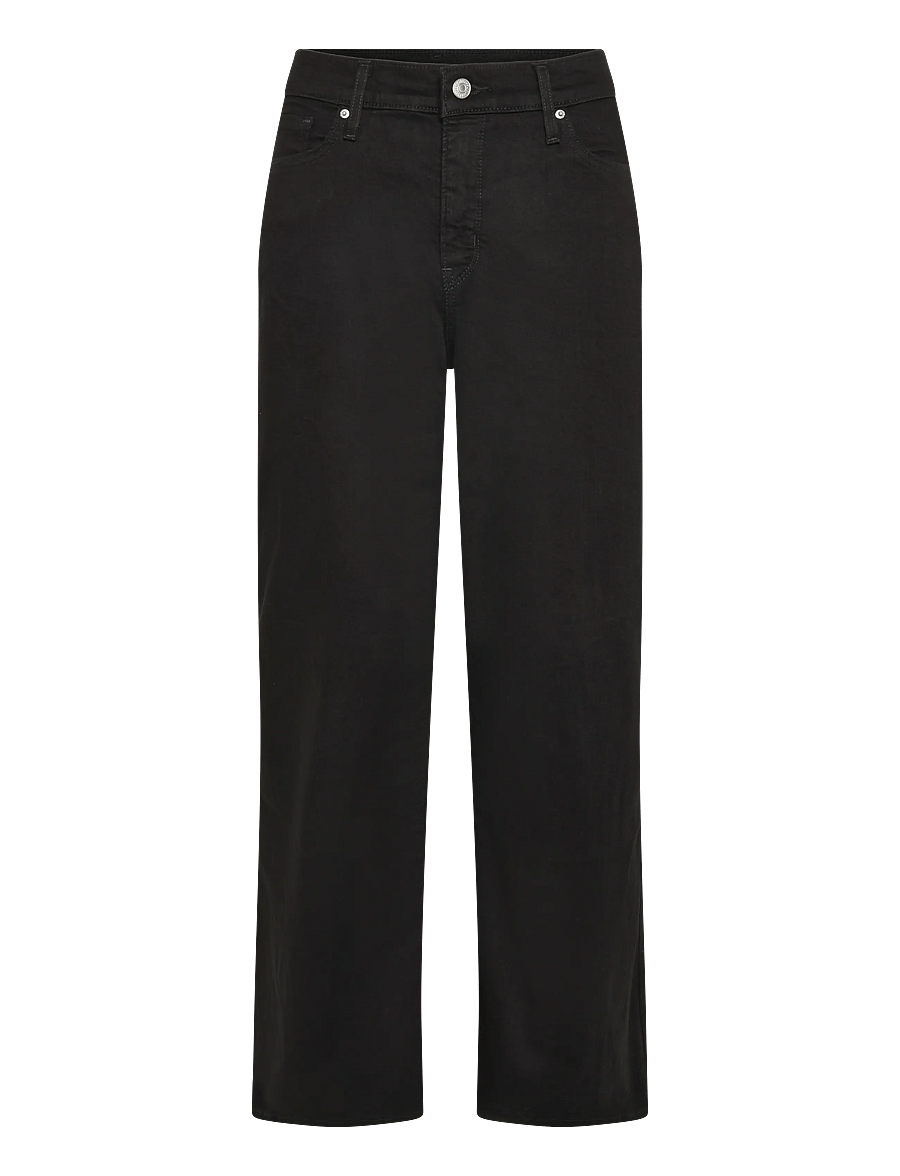 Levi's® - 318 SHAPING WIDE LEG SOFT BLAC - hosen mit weitem bein - blacks - 0