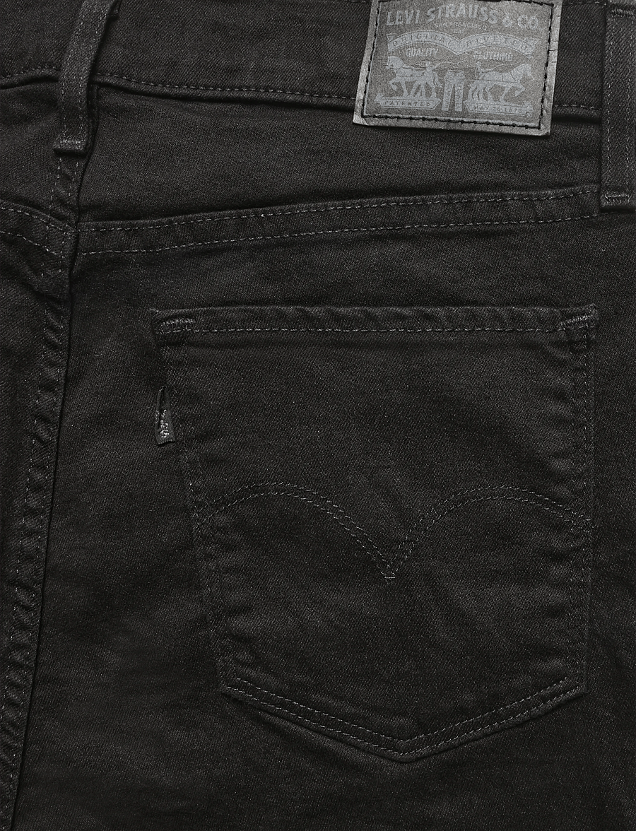 Levi's® - 318 SHAPING WIDE LEG SOFT BLAC - hosen mit weitem bein - blacks - 4