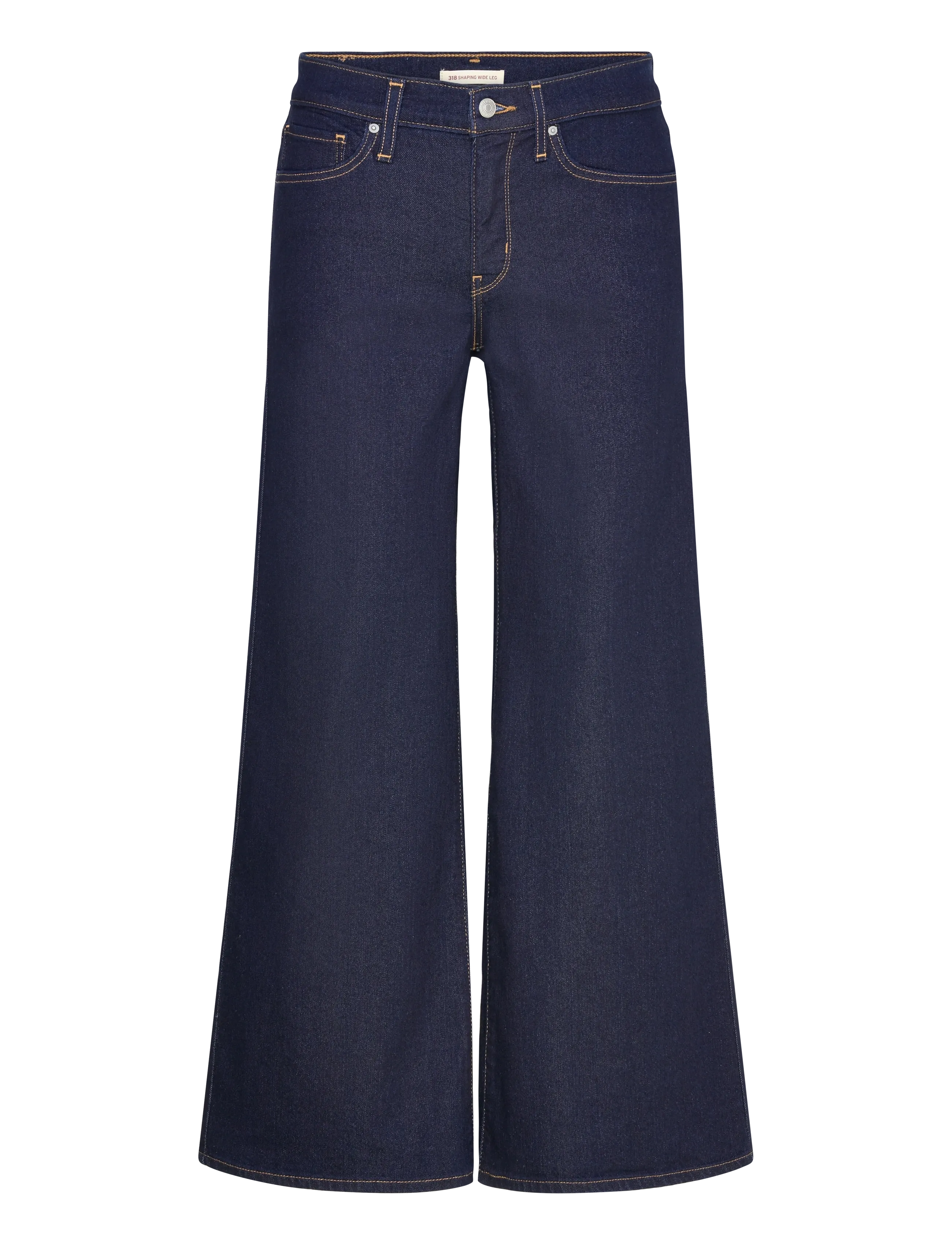LEVI'S 318 Shaping Wide Bein Darkest S Navy - 27x30 - Damen