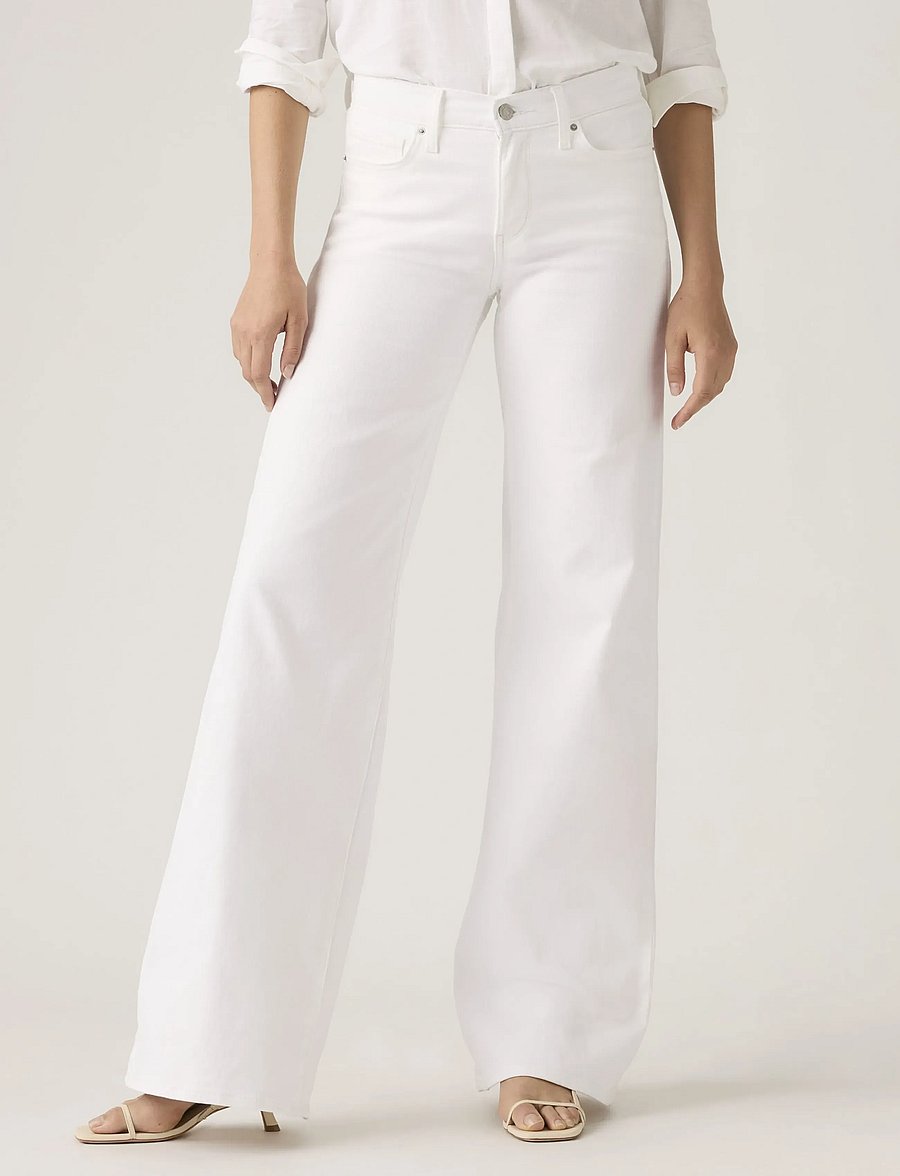 Levi's® - 318 SHAPING WIDE LEG SOFT CLEA - wide leg jeans - neutrals - 5
