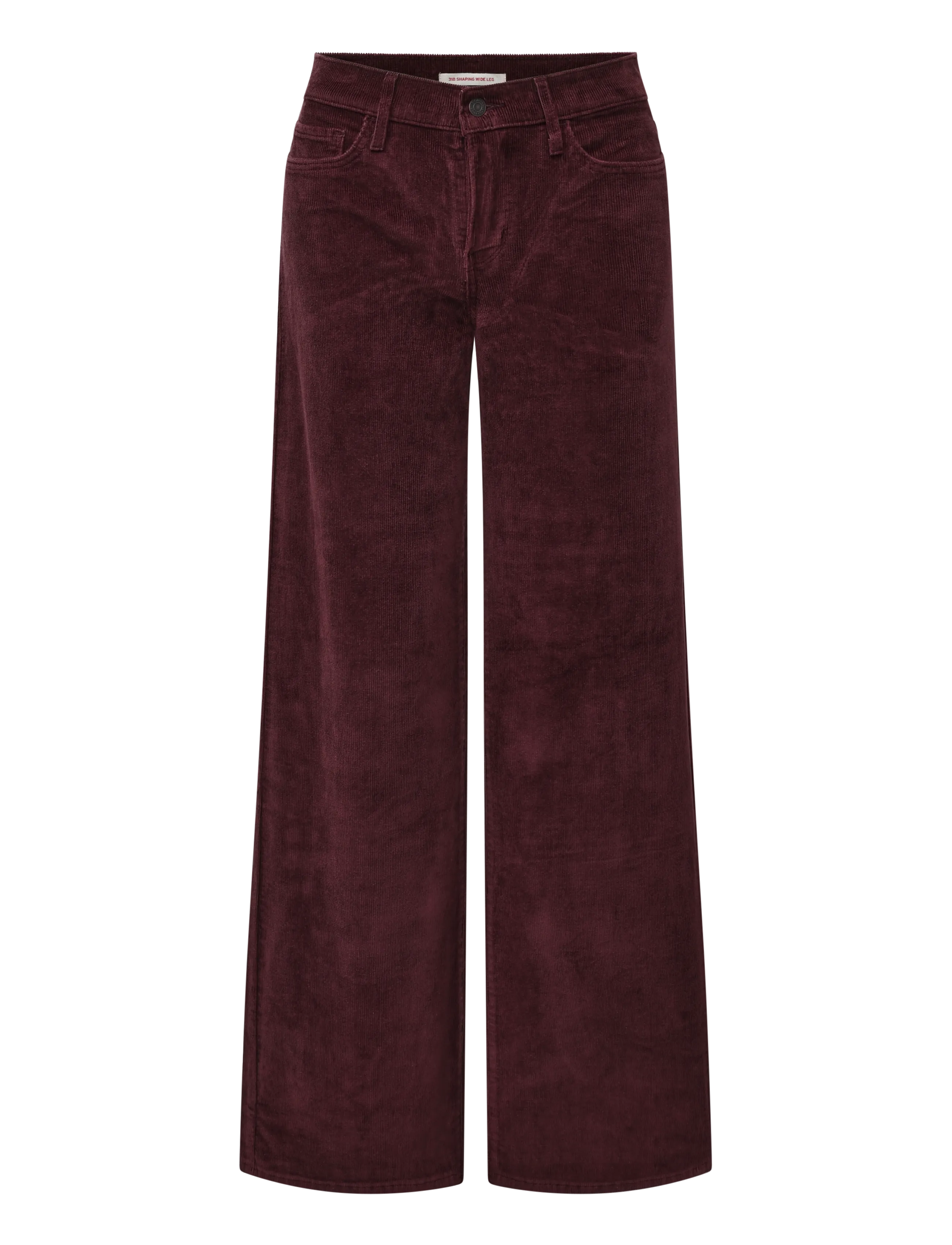 Levi's® - 318 SHAPING WIDE LEG SASSAFRAS - velvetpüksid - browns - 1