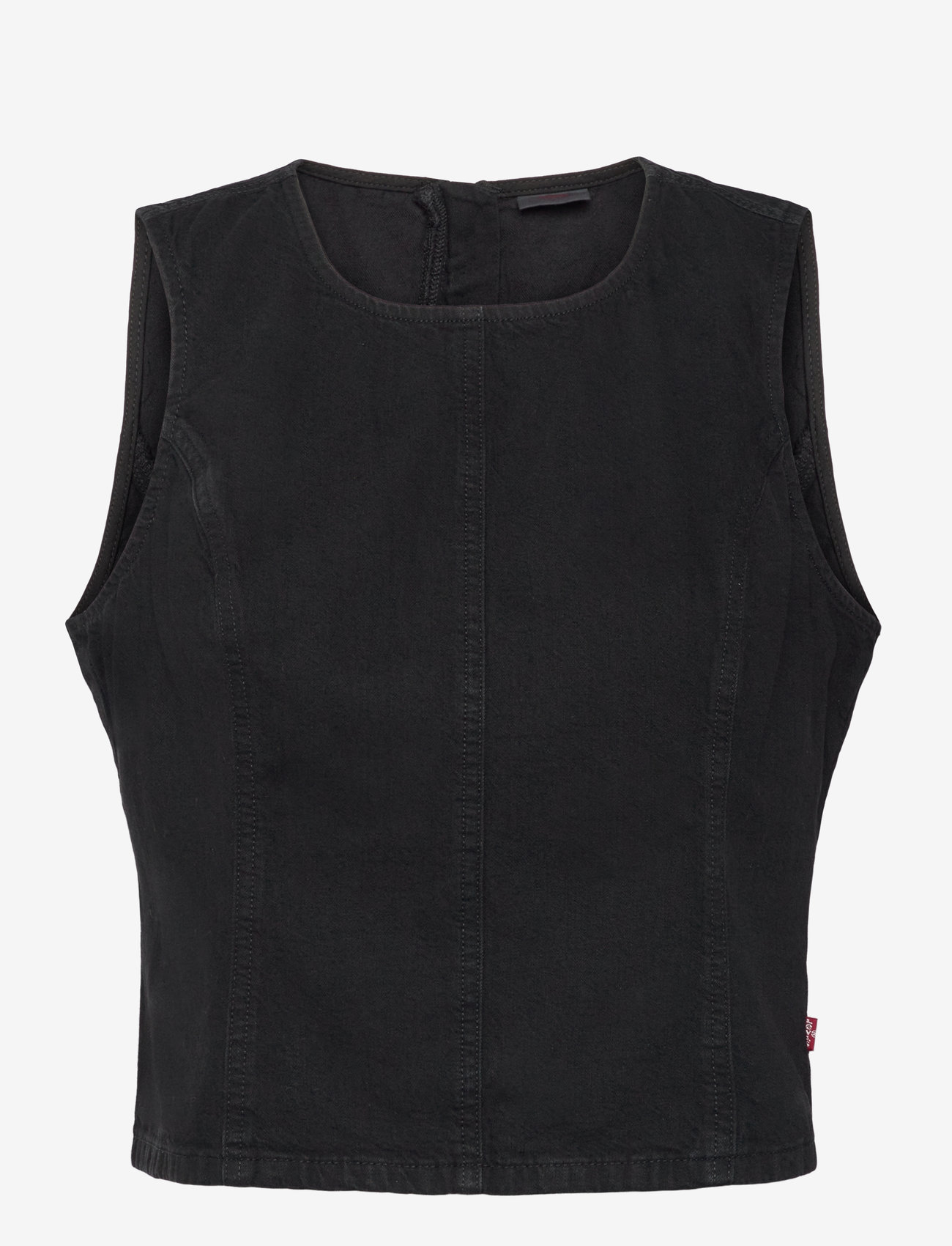 Levi's® Topanga Denim Tank Black Rose (LSW001SF00030) Sleeveless tops 