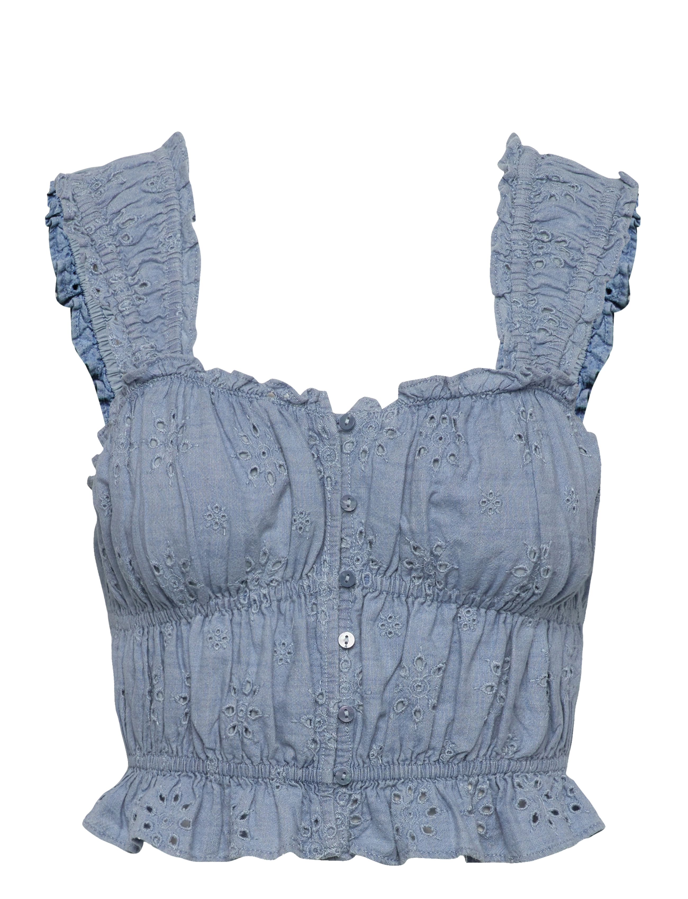 LEVI'S Amaya Sl Bluse Alternate Fin Blau - L - Damen