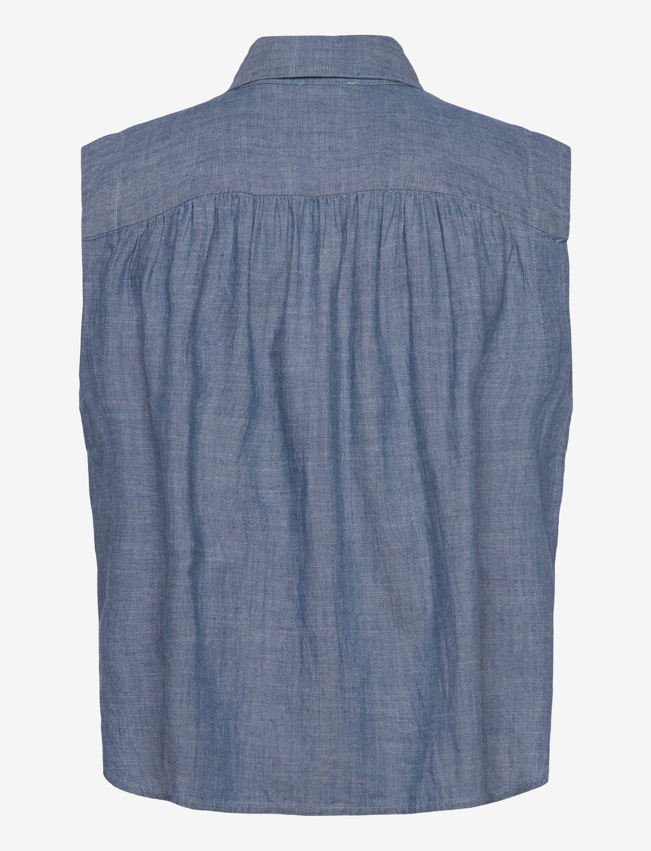Levi's® - GRACEN COMM SL BLOUSE MED INDIGO - FLAT FINISH - Ærmeløse bluser - med indigo - flat finish - 2