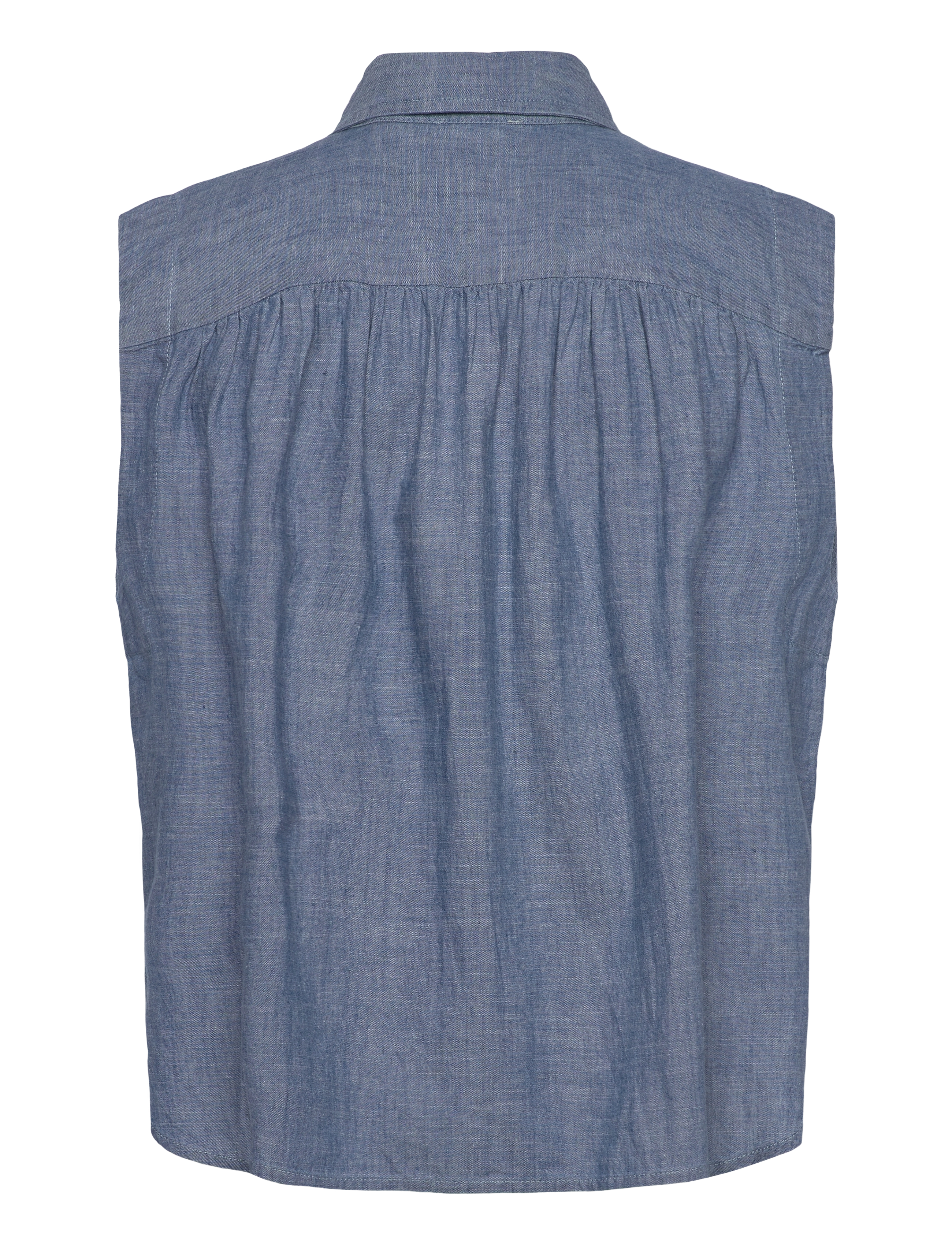 Levi's® - GRACEN COMM SL BLOUSE MED INDIGO - FLAT FINISH - med indigo - flat finish - 2
