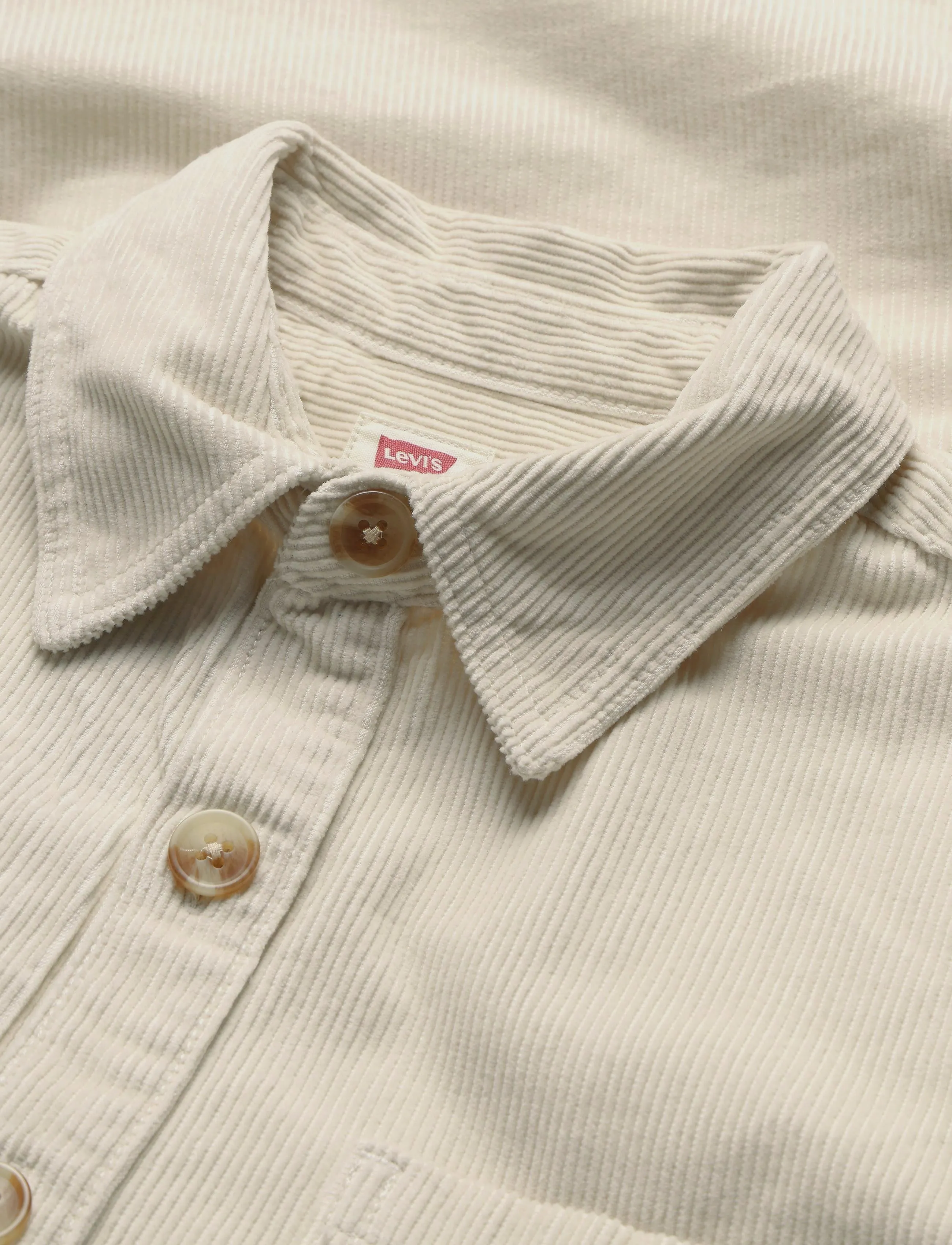Levi's® - IRIS OVERSHIRT EGRET - overshirts - whites - 2