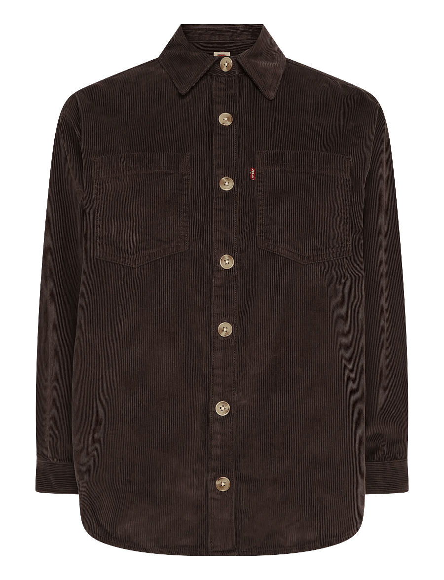 Levi's® - IRIS OVERSHIRT JAVA - overshirts - browns - 1
