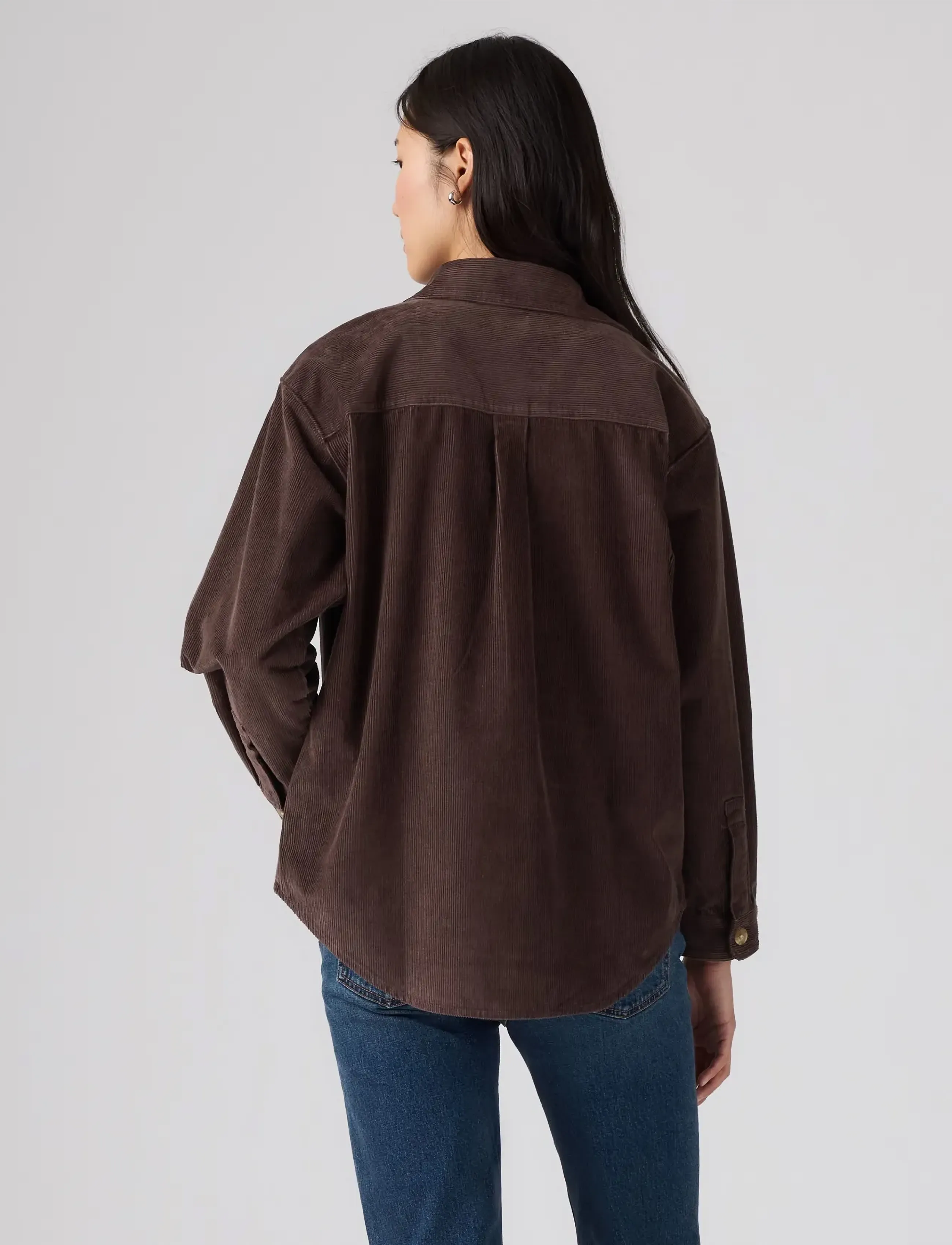 Levi's® - IRIS OVERSHIRT JAVA - overshirts - browns - 4