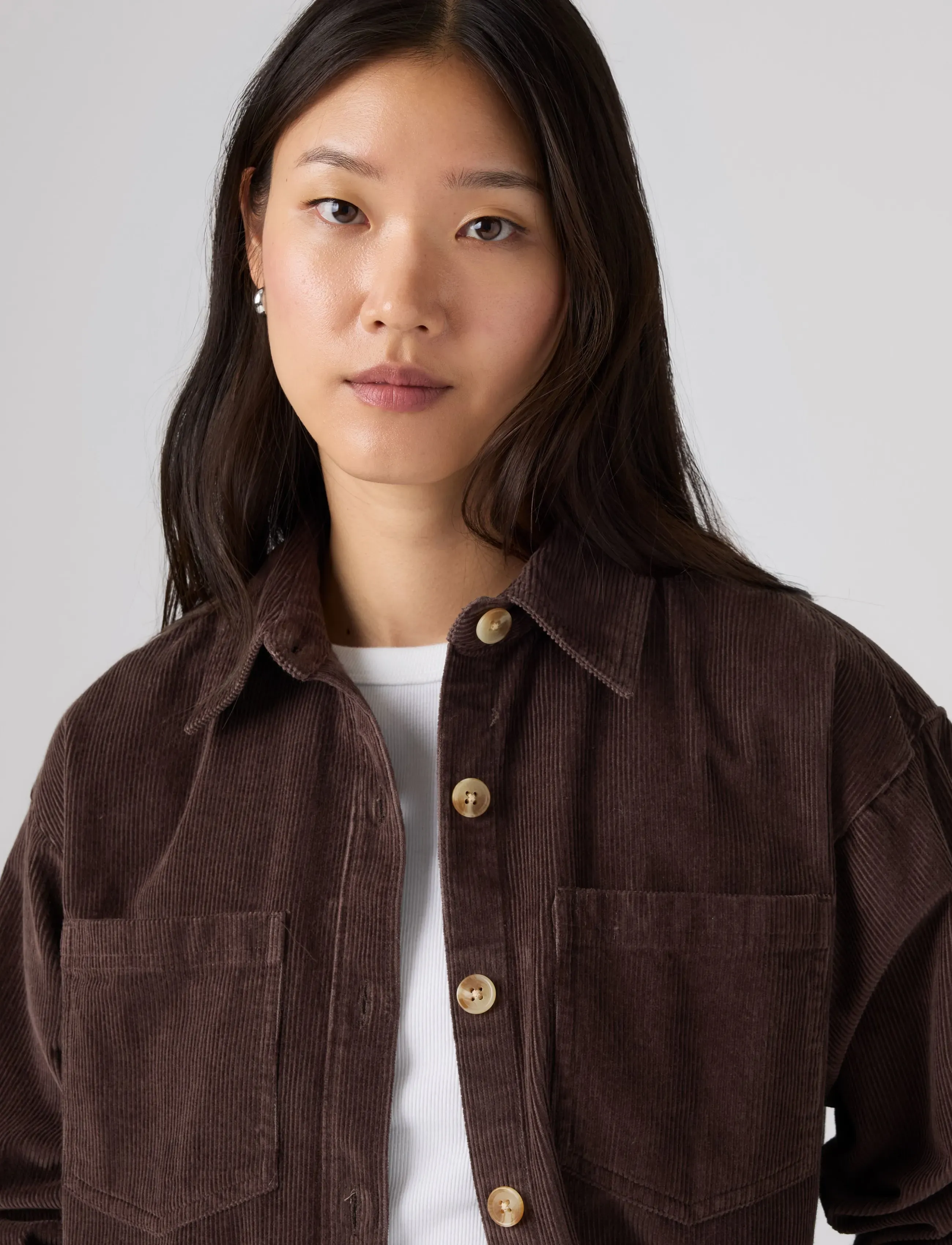 Levi's® - IRIS OVERSHIRT JAVA - overshirts - browns - 5
