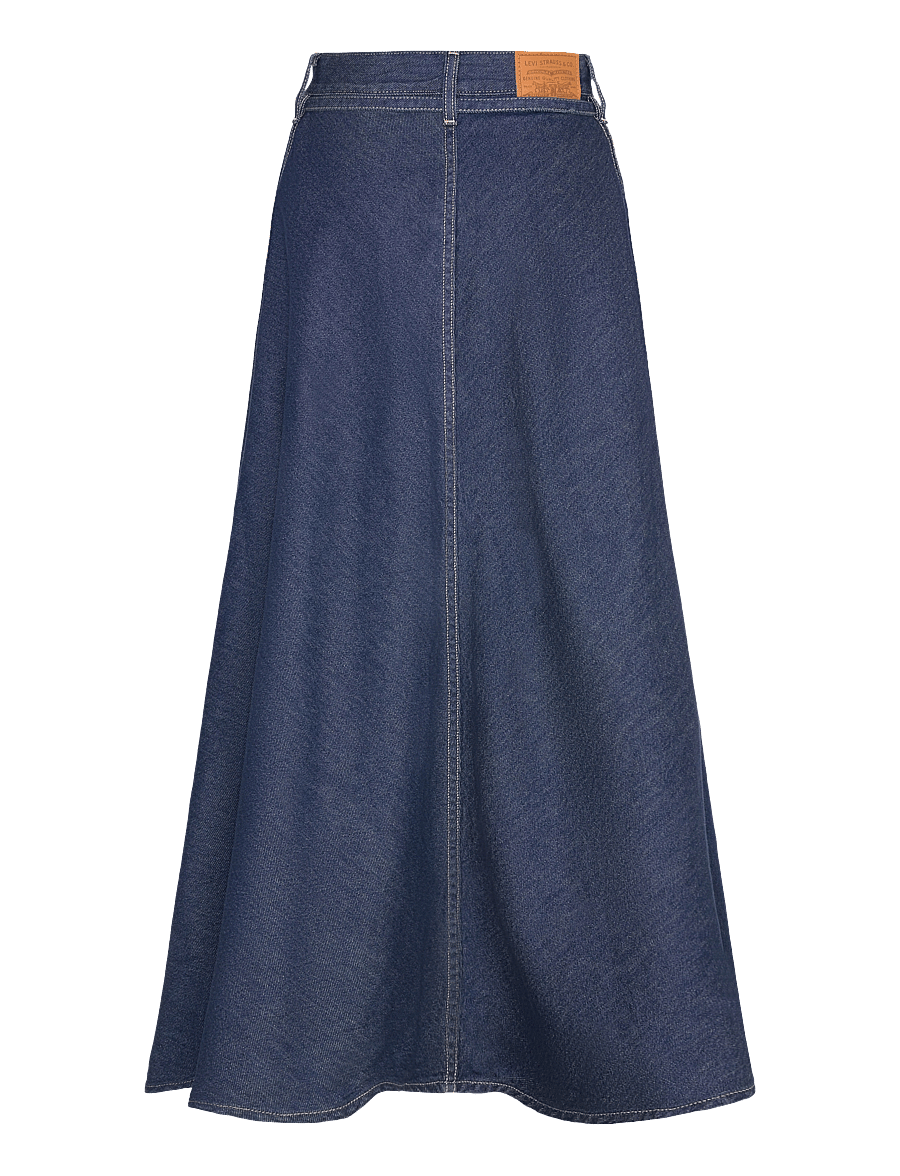 Levi's® - XL SKIRT SQUARE CIRCLE - jeansröcke - dark indigo - flat finish1 - 2