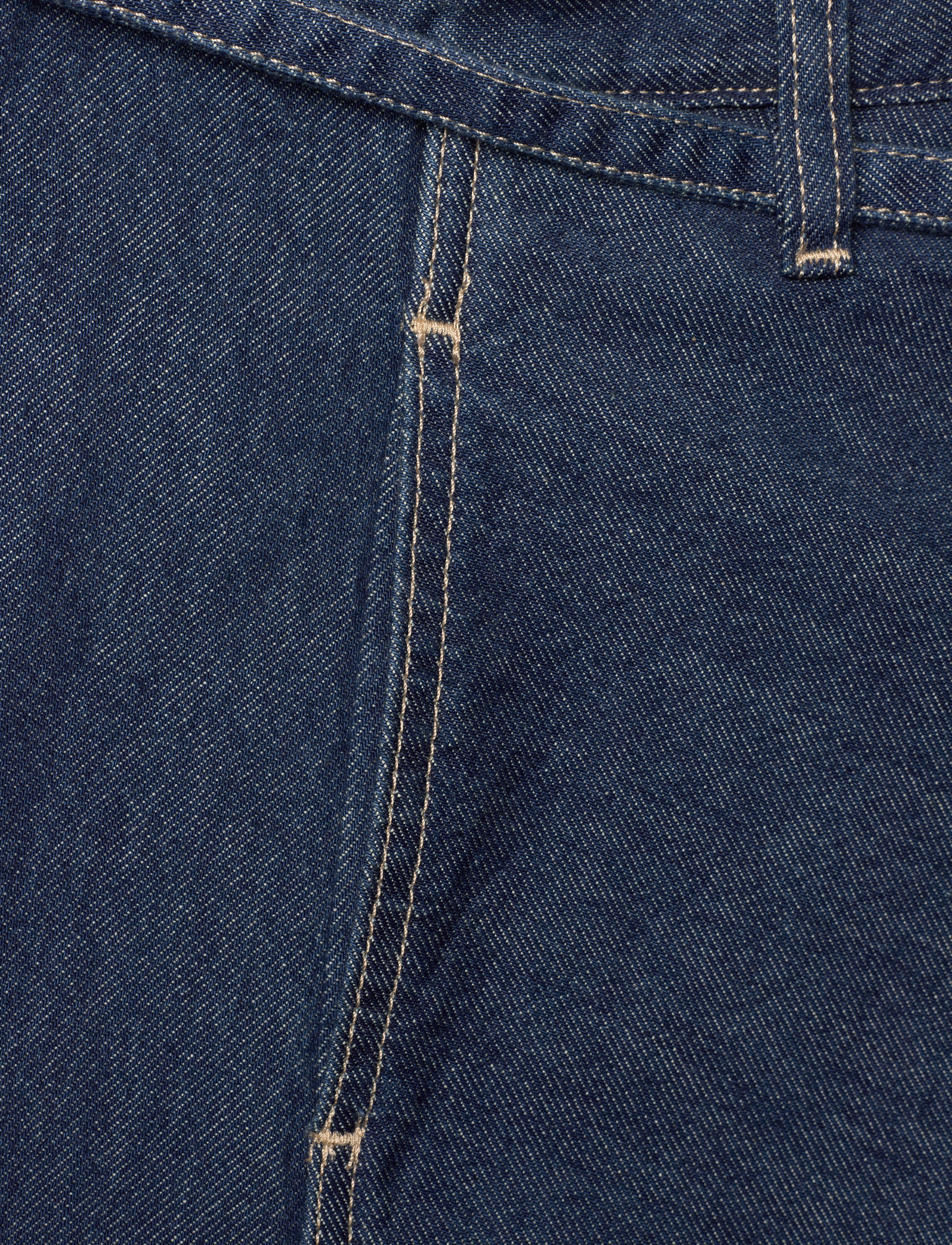 Levi's® - XL SKIRT SQUARE CIRCLE - jeansröcke - dark indigo - flat finish - 5