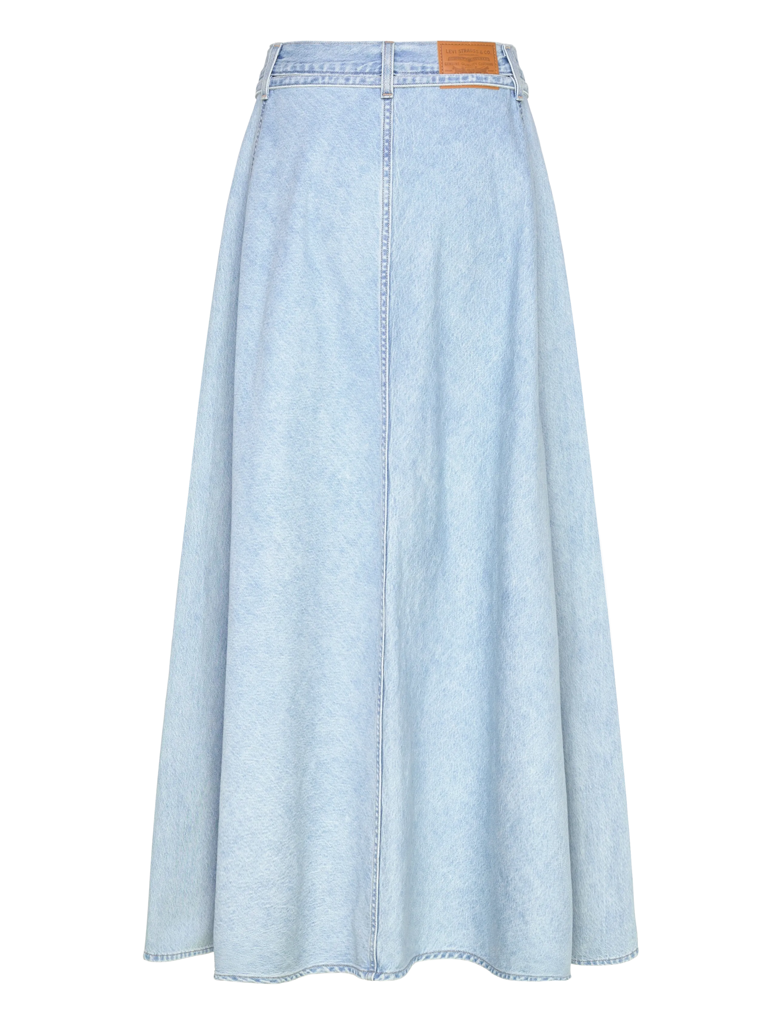 Levi's® - XL SKIRT TREK TECH SKIRT - džinsiniai sijonai - light indigo - flat finis - 2
