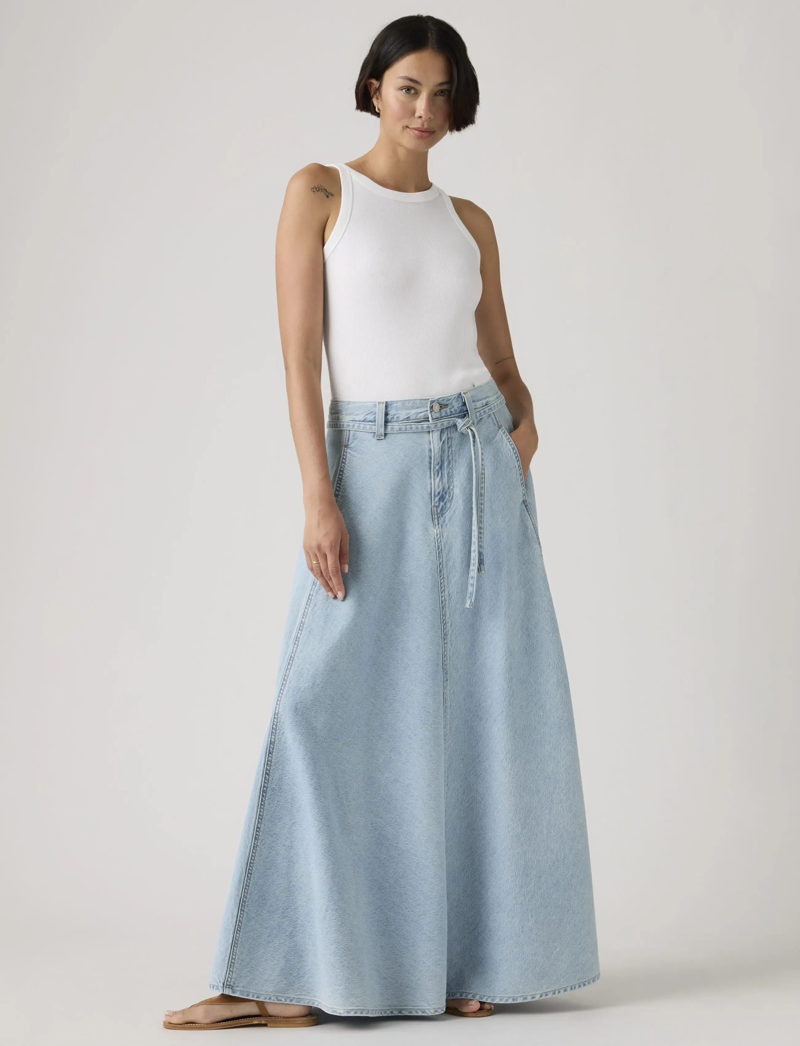 LEVIS ® Xl Skirt Trek Tech Skirt maxikjolar dam – bild 5