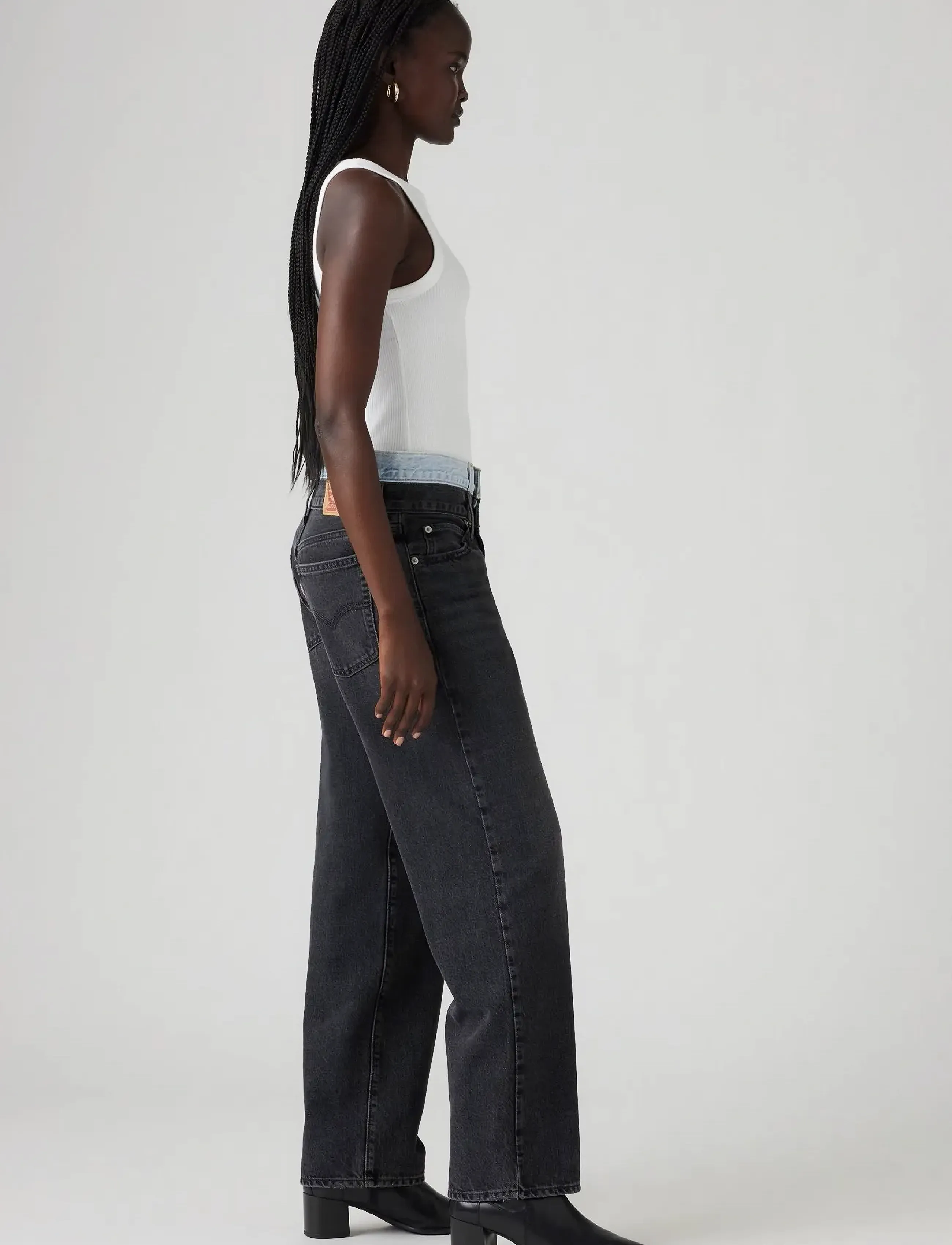 Levi's® - 94 BAGGY MASHUP BLACKS - blacks - 3