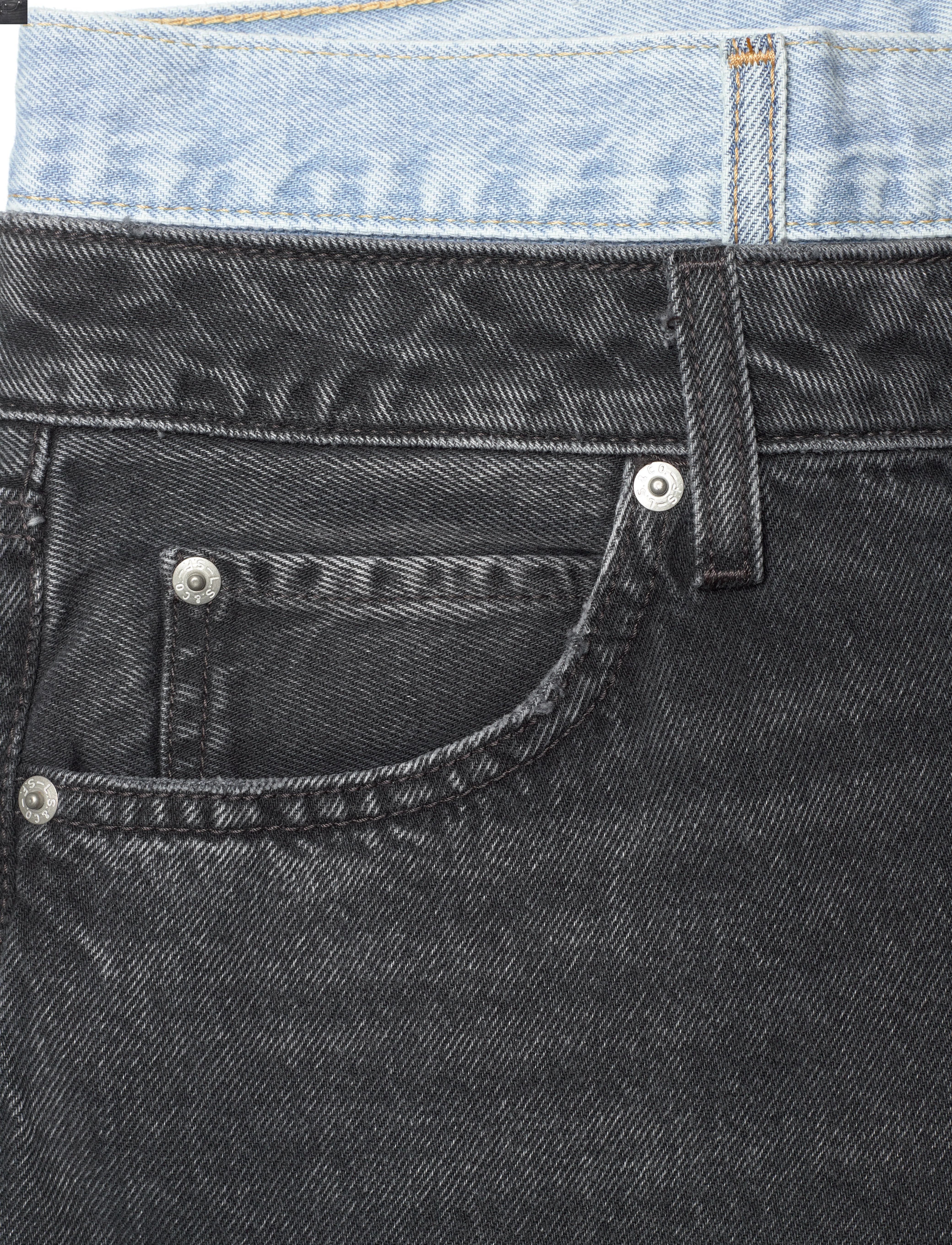 Levi's® - 94 BAGGY MASHUP BLACKS - blacks - 4