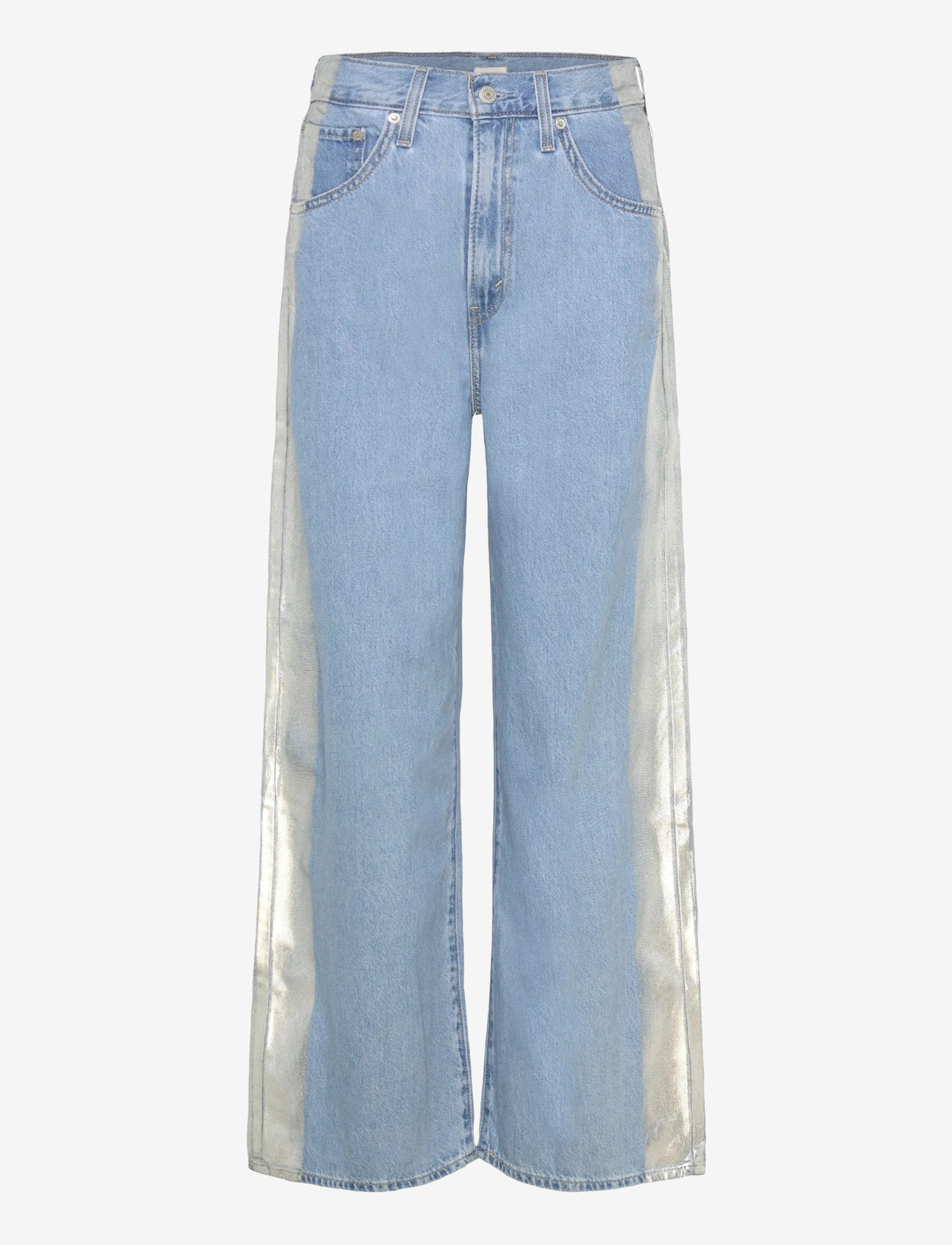 Levi's® - CINCH BAGGY RAIN OR SHINE - brede jeans - med indigo - worn in - 1