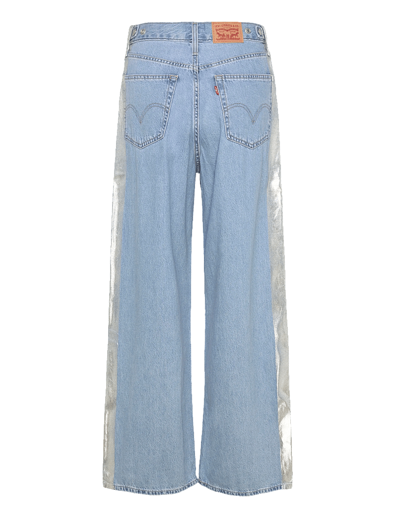 Levi's® - CINCH BAGGY RAIN OR SHINE - vida jeans - med indigo - worn in - 2