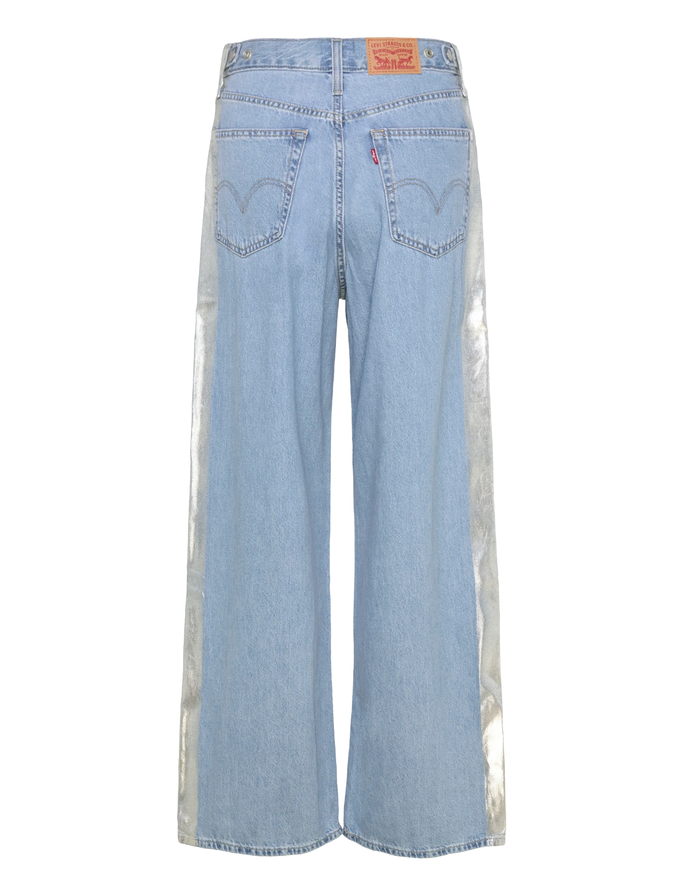 Levi's® - CINCH BAGGY RAIN OR SHINE - med indigo - worn in - 2