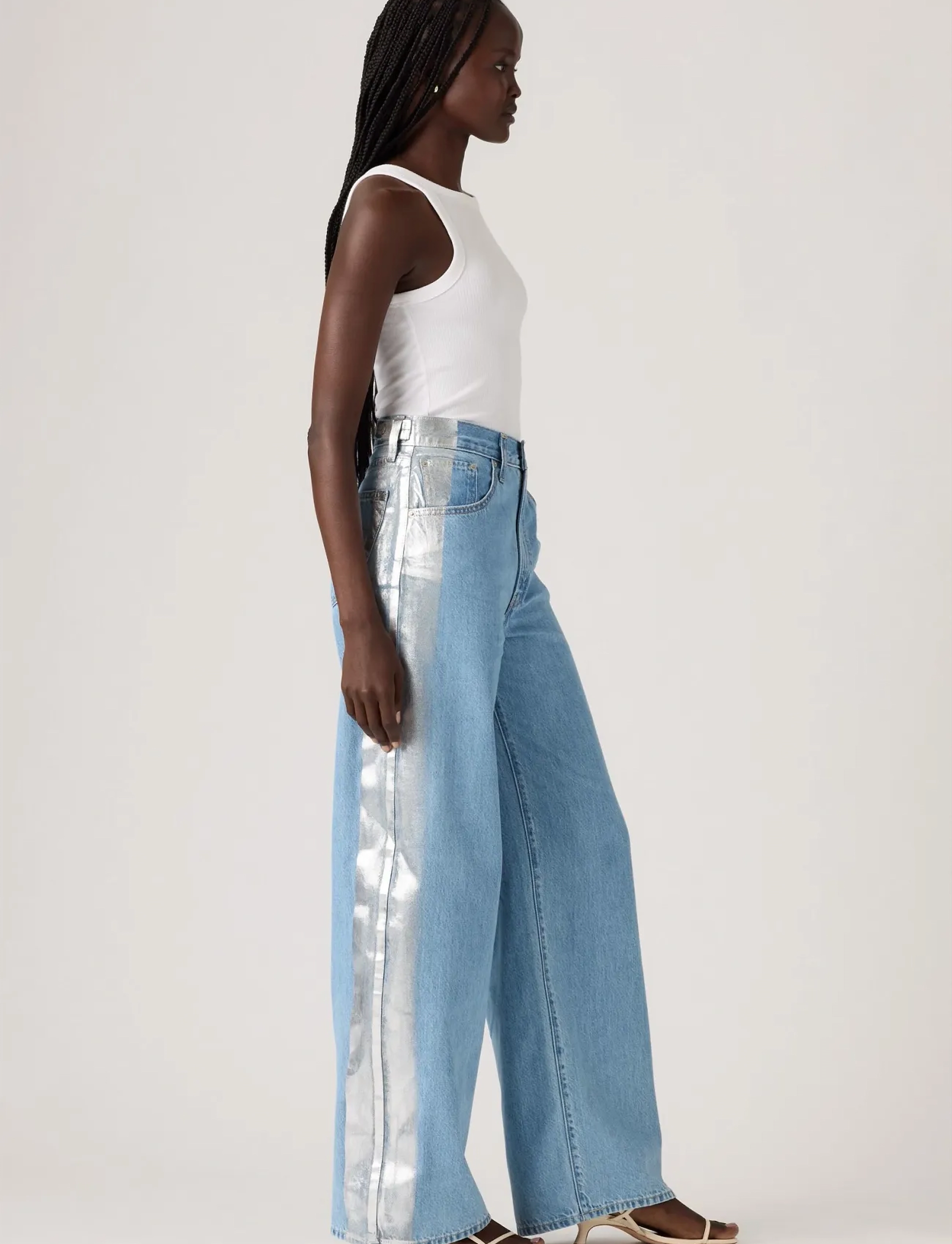 Levi's® - CINCH BAGGY RAIN OR SHINE - med indigo - worn in - 3