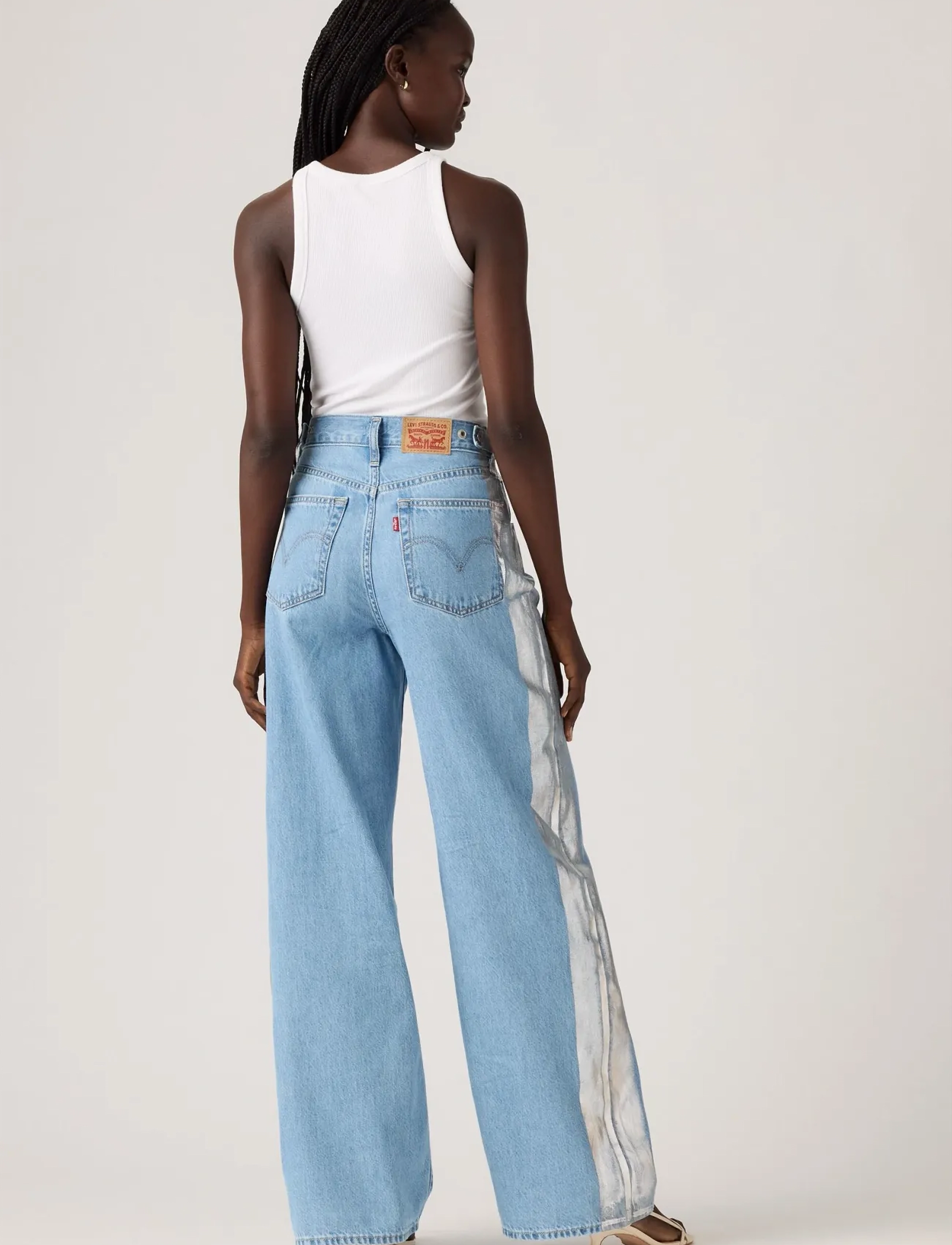 Levi's® - CINCH BAGGY RAIN OR SHINE - med indigo - worn in - 5