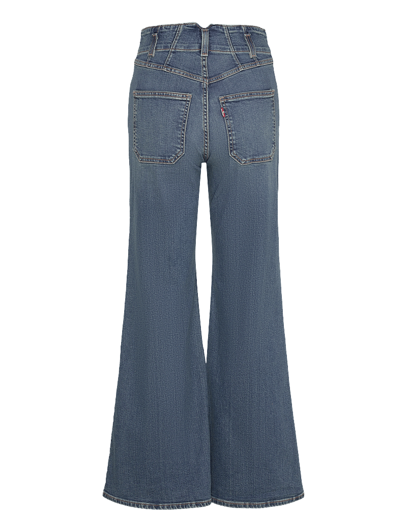 Levi's® - RIBCAGE BELLS CORSET DART GAME - džinsi ar zvanveida galiem - med indigo - worn in - 1