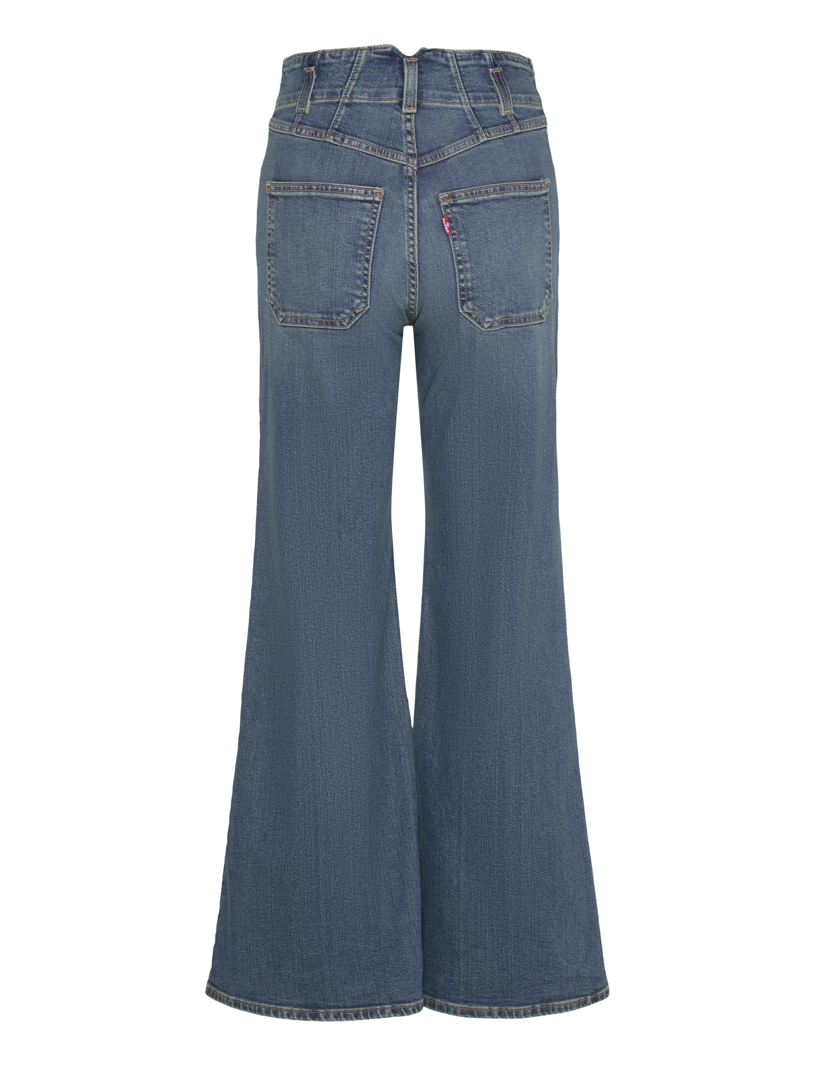 Levi's® - RIBCAGE BELLS CORSET DART GAME - džinsi ar zvanveida galiem - med indigo - worn in - 1