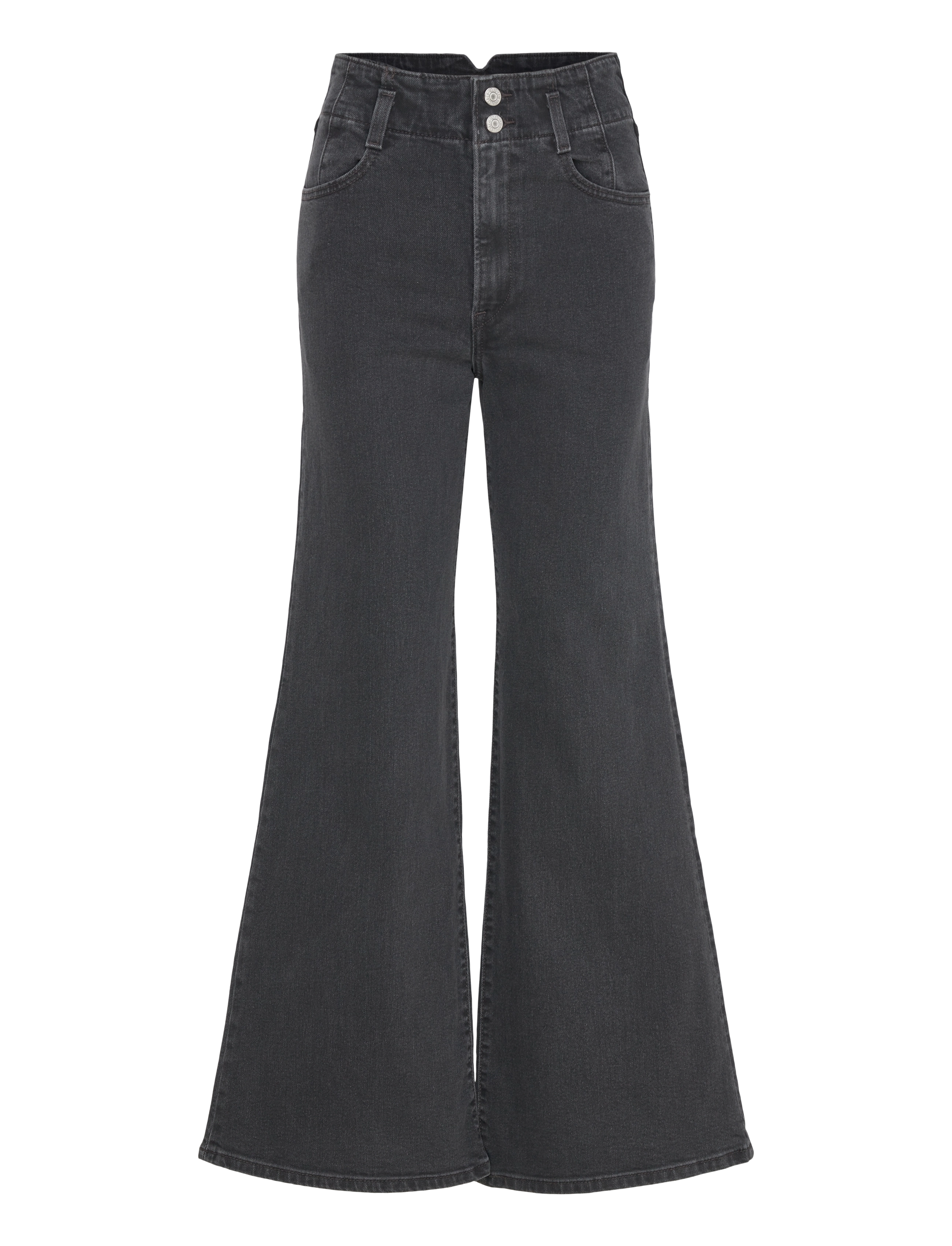 LEVI'S Ribcage Bells Corset First Or Schwarz - 29x32 - Damen